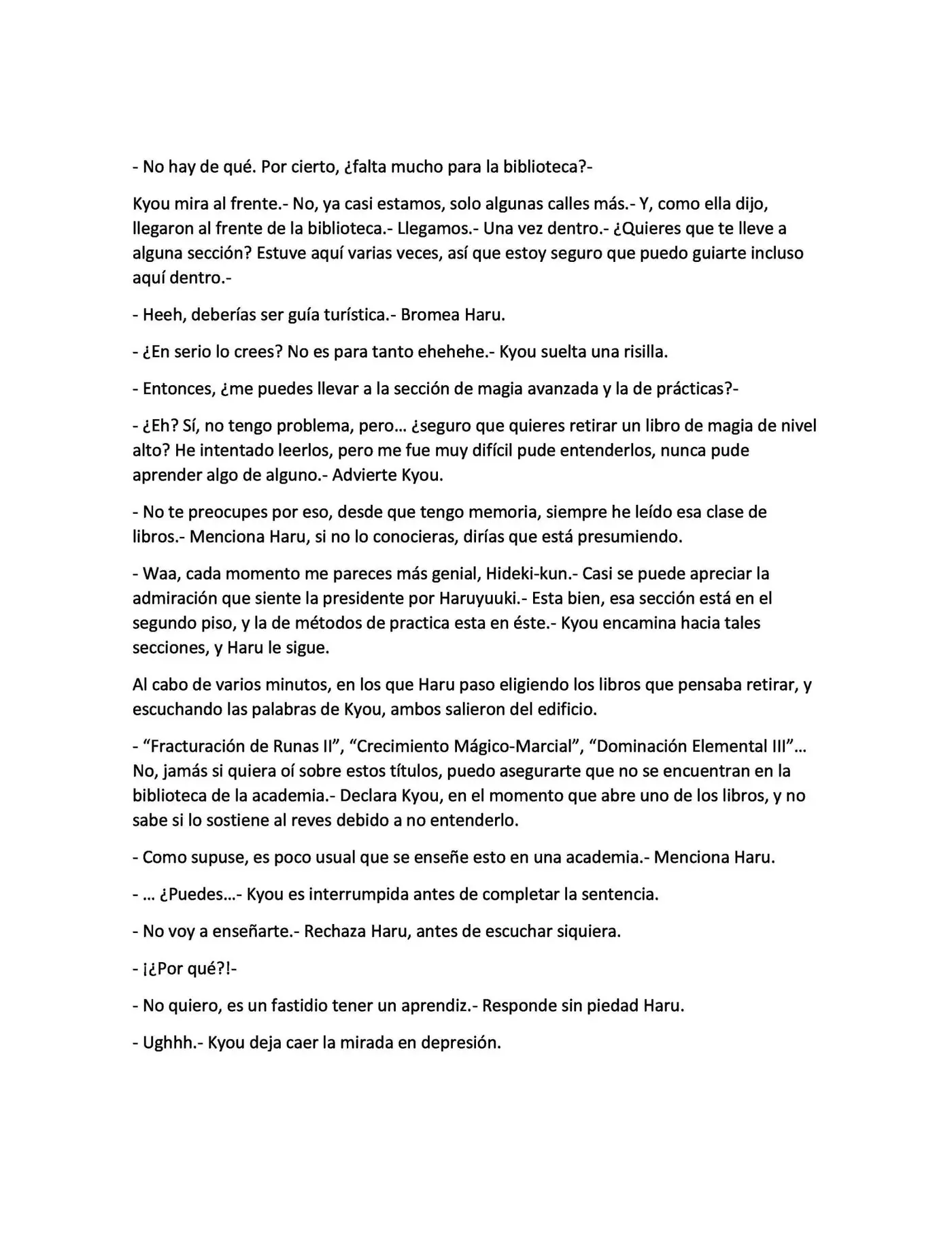 Hagane to Magic (Novela) - Capítulo 3 - Página 14 - LectorTMOo