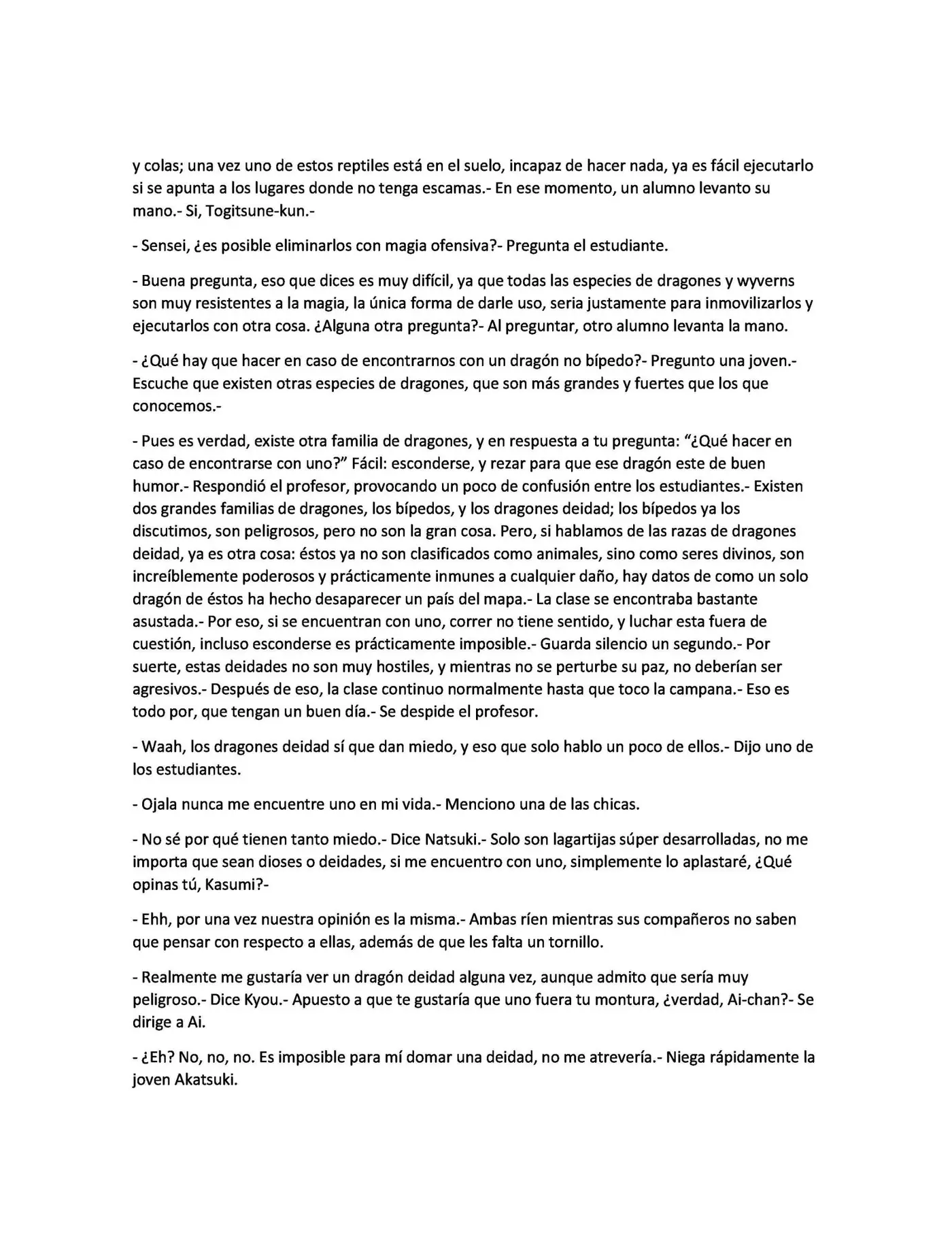 Hagane to Magic (Novela) - Capítulo 4 - Página 5 - LectorTMOo