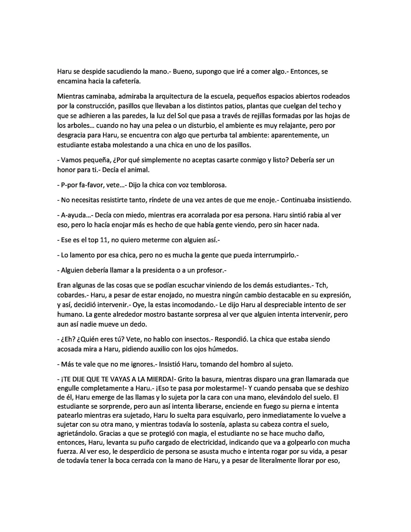 Hagane to Magic (Novela) - Capítulo 4 - Página 9 - LectorTMOo