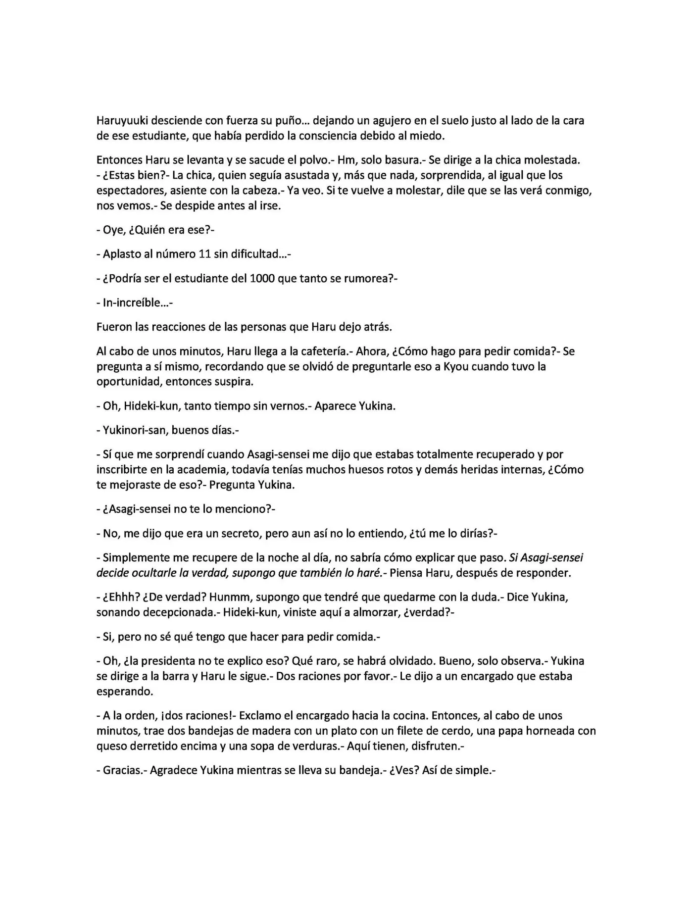 Hagane to Magic (Novela) - Capítulo 4 - Página 10 - LectorTMOo