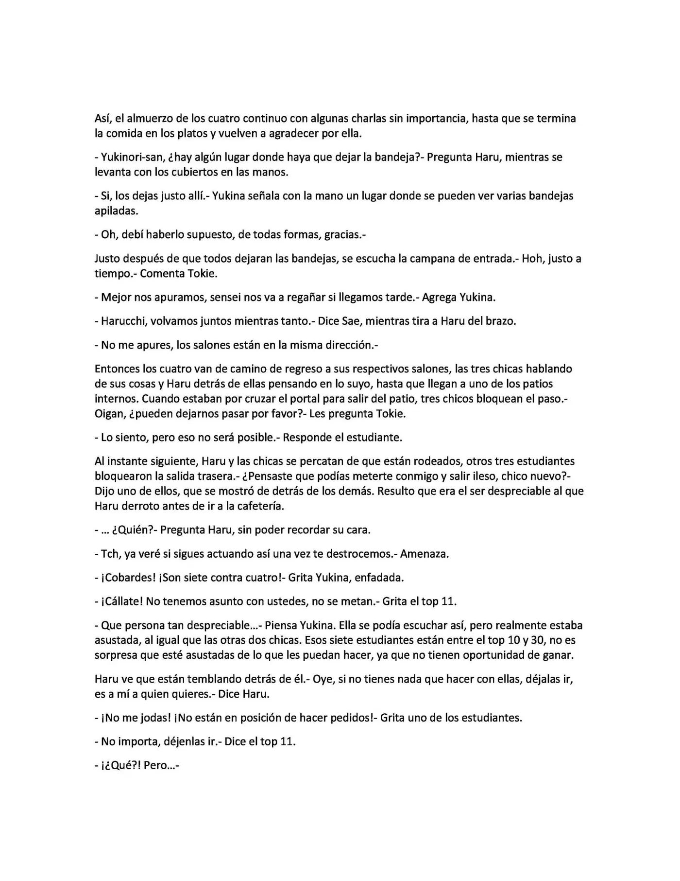 Hagane to Magic (Novela) - Capítulo 4 - Página 12 - LectorTMOo