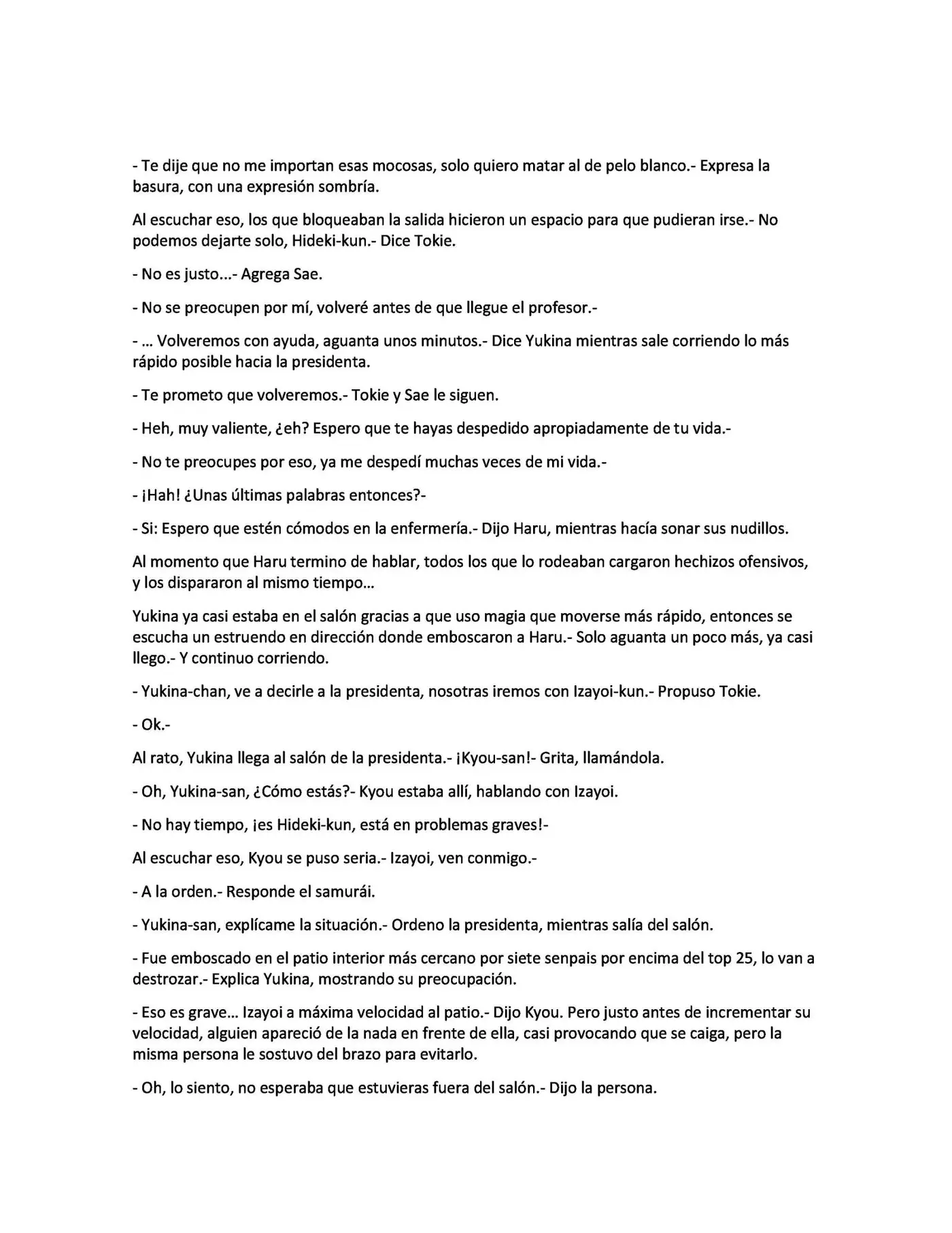Hagane to Magic (Novela) - Capítulo 4 - Página 13 - LectorTMOo
