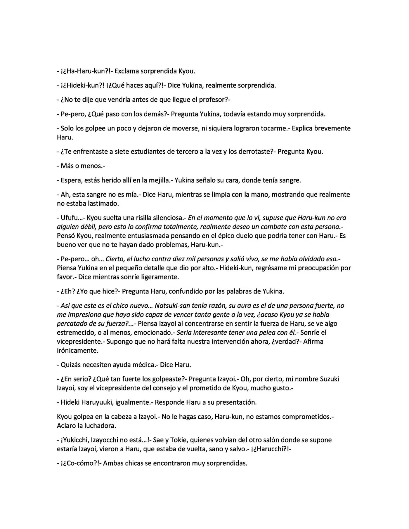 Hagane to Magic (Novela) - Capítulo 4 - Página 14 - LectorTMOo