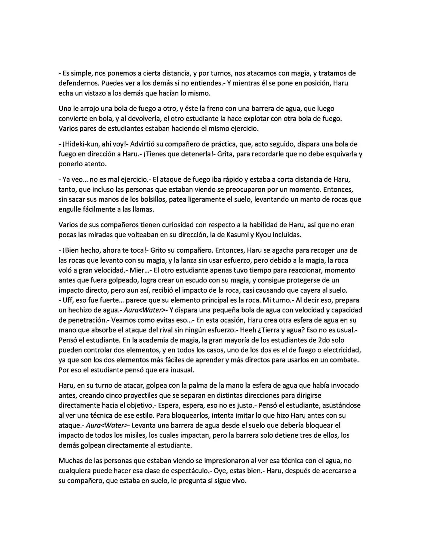 Hagane to Magic (Novela) - Capítulo 4 - Página 16 - LectorTMOo
