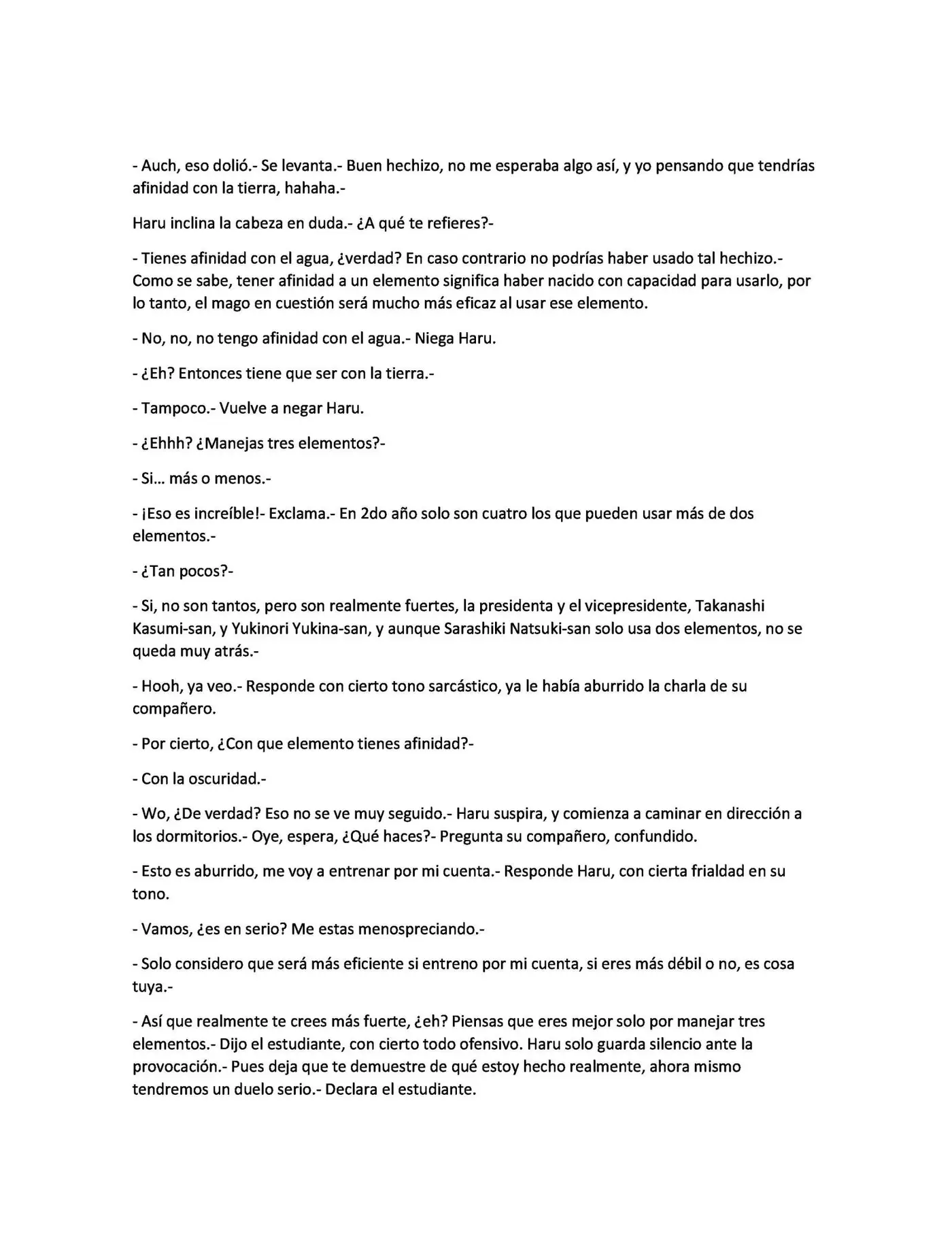 Hagane to Magic (Novela) - Capítulo 4 - Página 17 - LectorTMOo