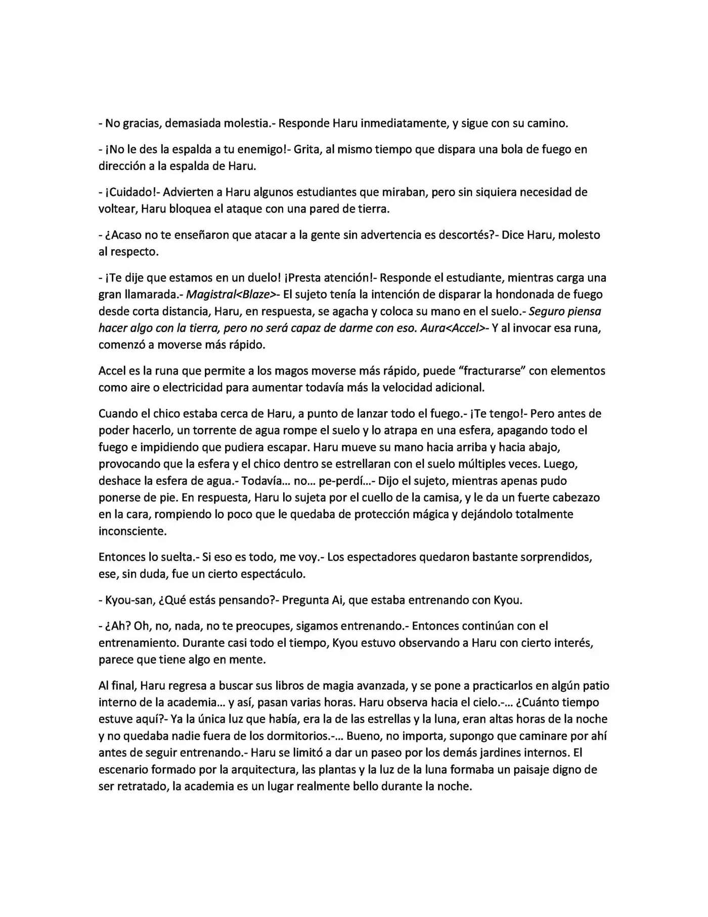 Hagane to Magic (Novela) - Capítulo 4 - Página 18 - LectorTMOo