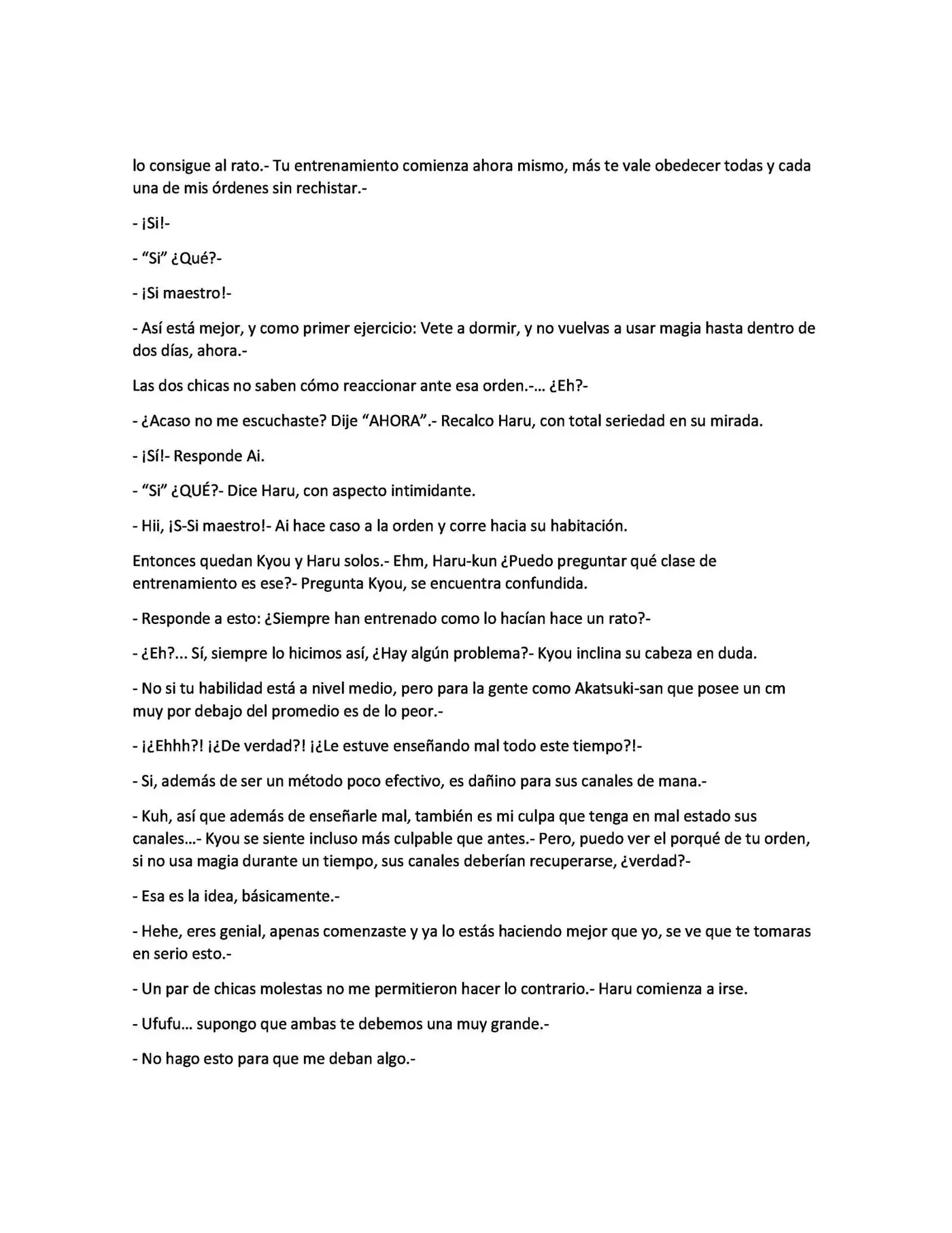 Hagane to Magic (Novela) - Capítulo 4 - Página 22 - LectorTMOo