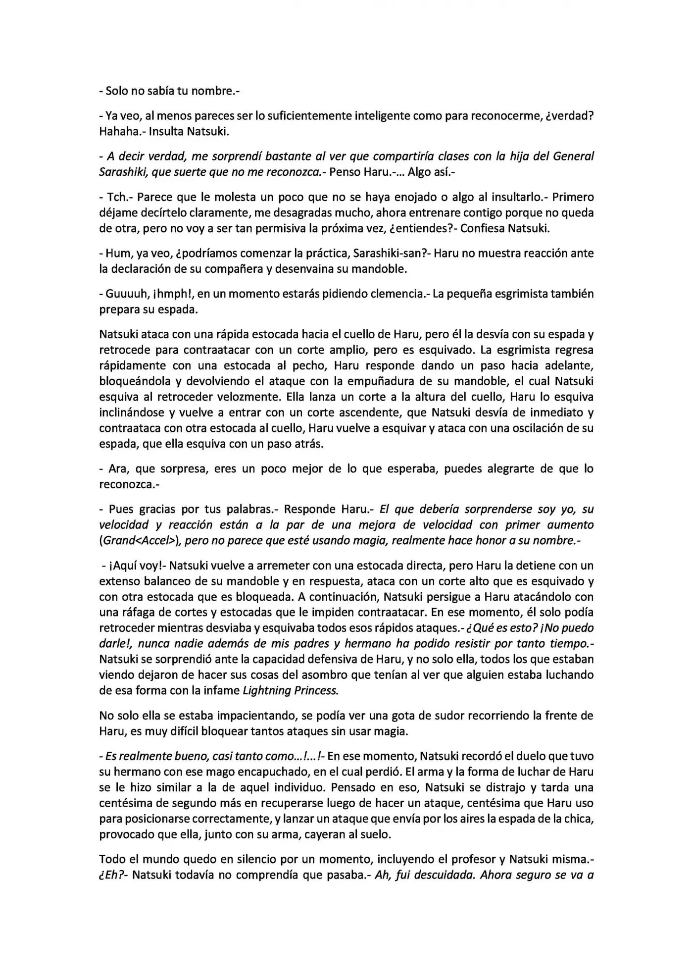 Hagane to Magic (Novela) - Capítulo 5 - Página 4 - LectorTMOo