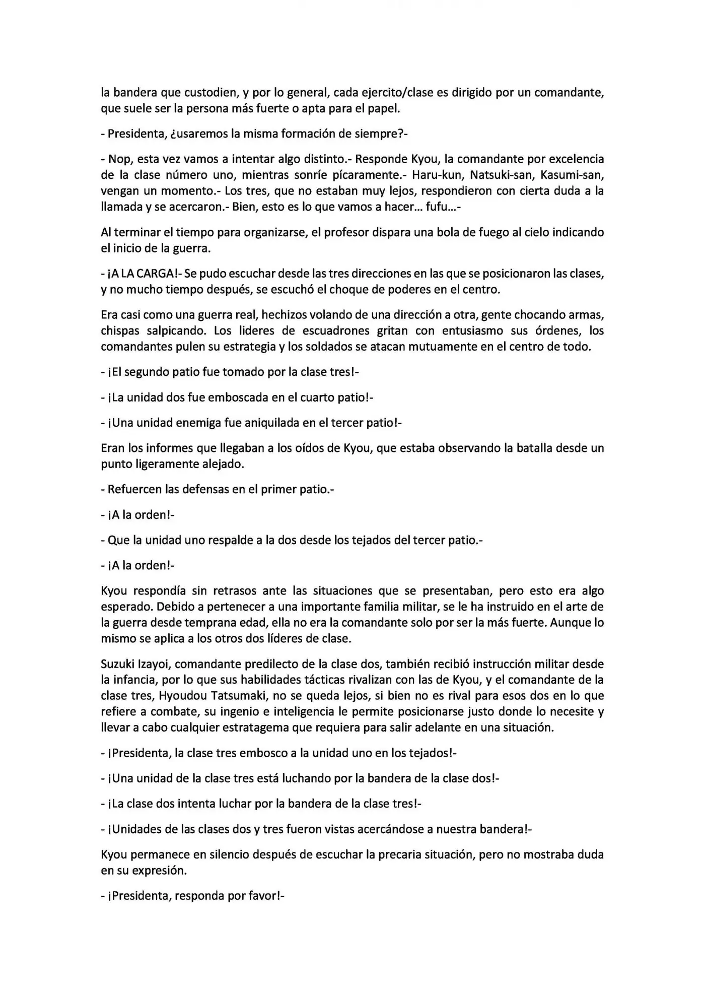 Hagane to Magic (Novela) - Capítulo 6 - Página 2 - LectorTMOo