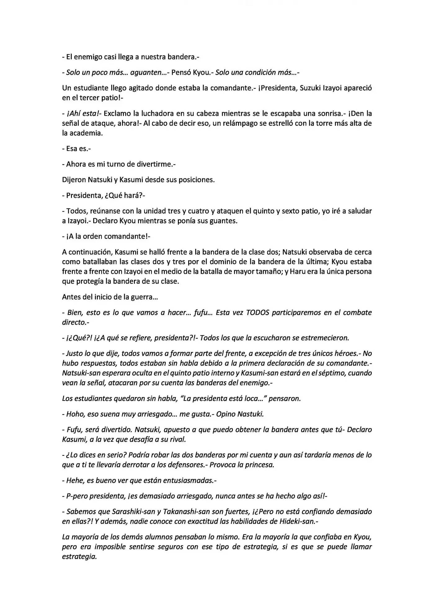Hagane to Magic (Novela) - Capítulo 6 - Página 3 - LectorTMOo
