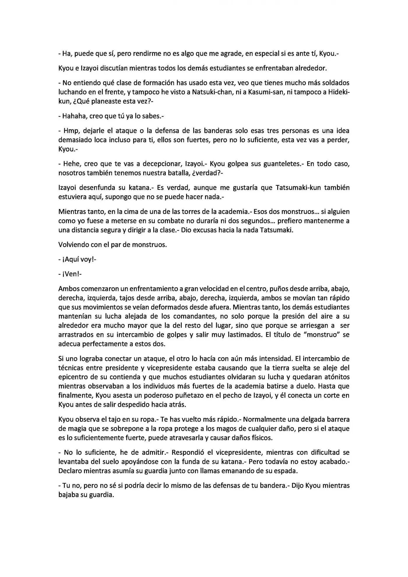 Hagane to Magic (Novela) - Capítulo 6 - Página 5 - LectorTMOo