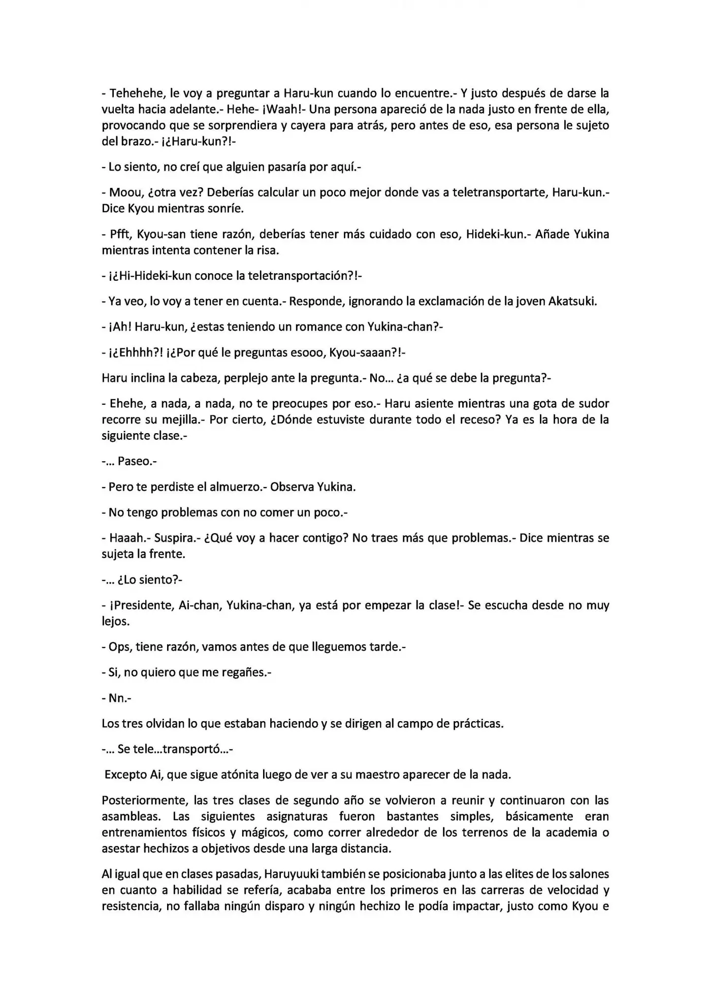 Hagane to Magic (Novela) - Capítulo 6 - Página 8 - LectorTMOo