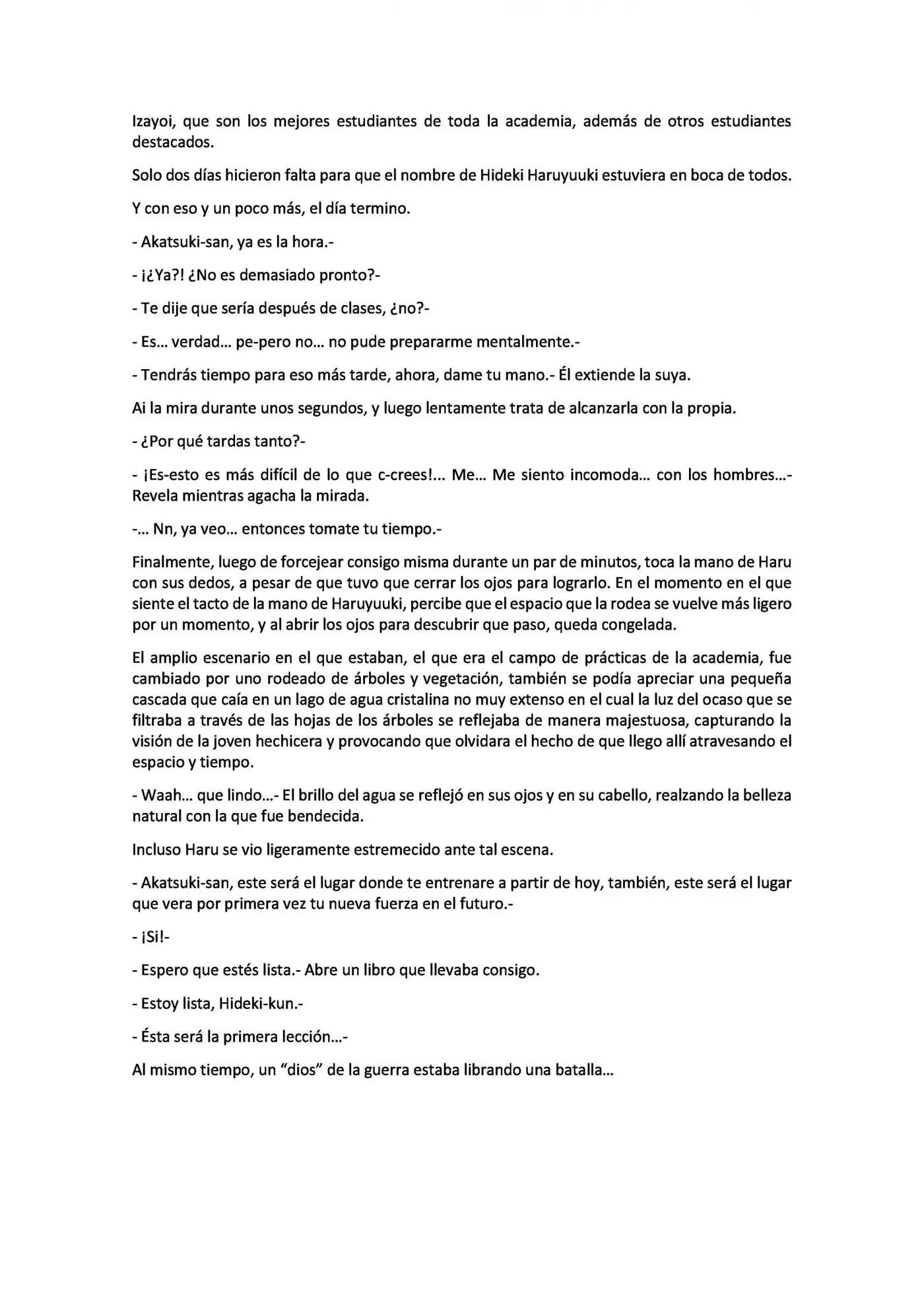 Hagane to Magic (Novela) - Capítulo 6 - Página 9 - LectorTMOo