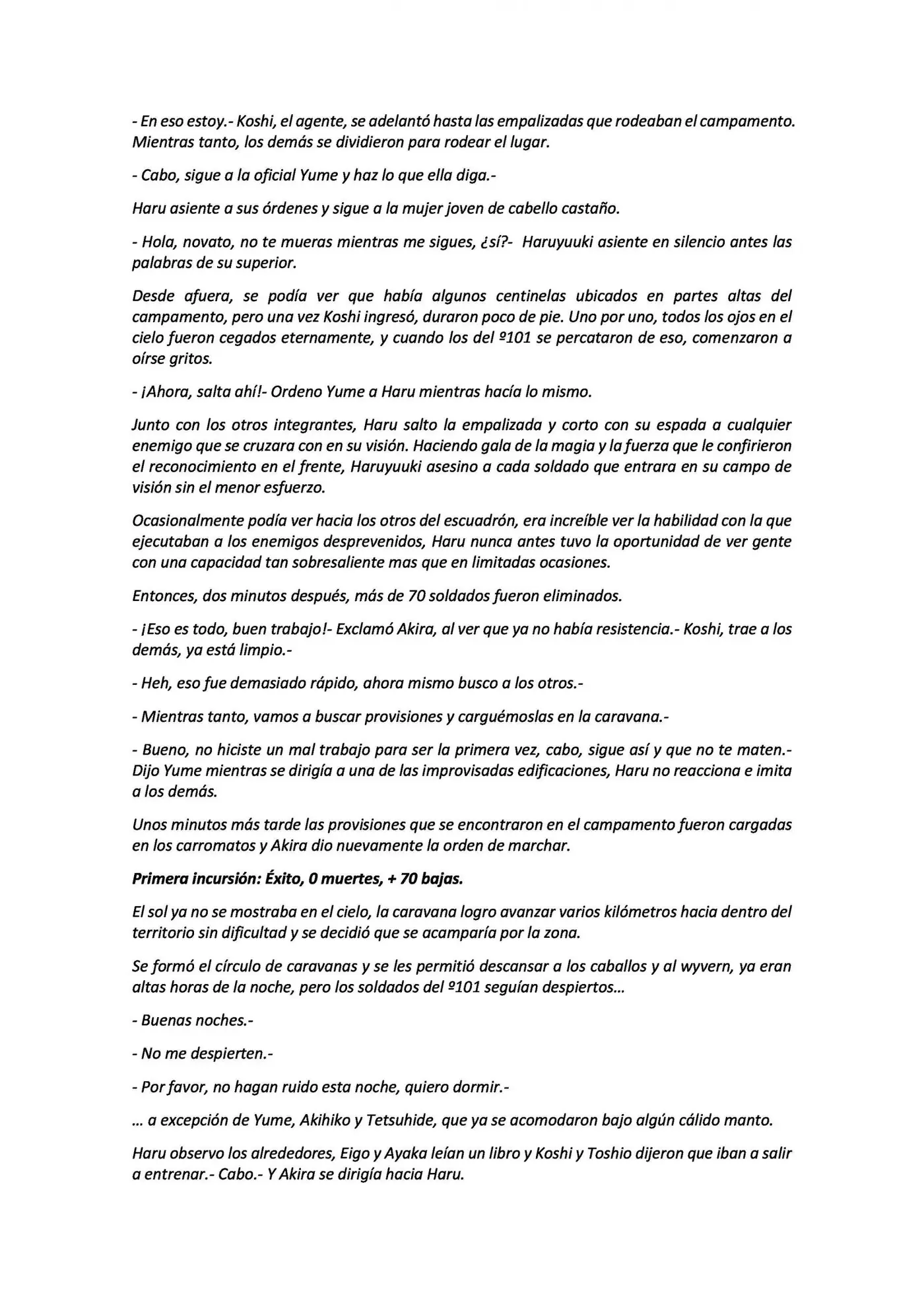 Hagane to Magic (Novela) - Capítulo 8 - Página 2 - LectorTMOo