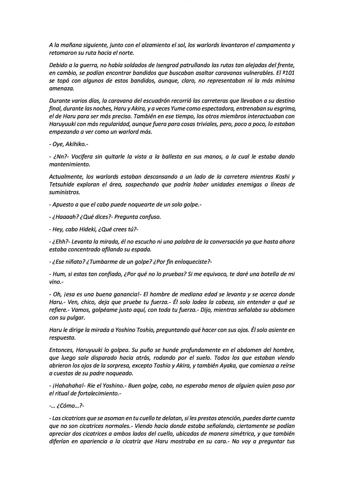 Hagane to Magic (Novela) - Capítulo 8 - Página 4 - LectorTMOo