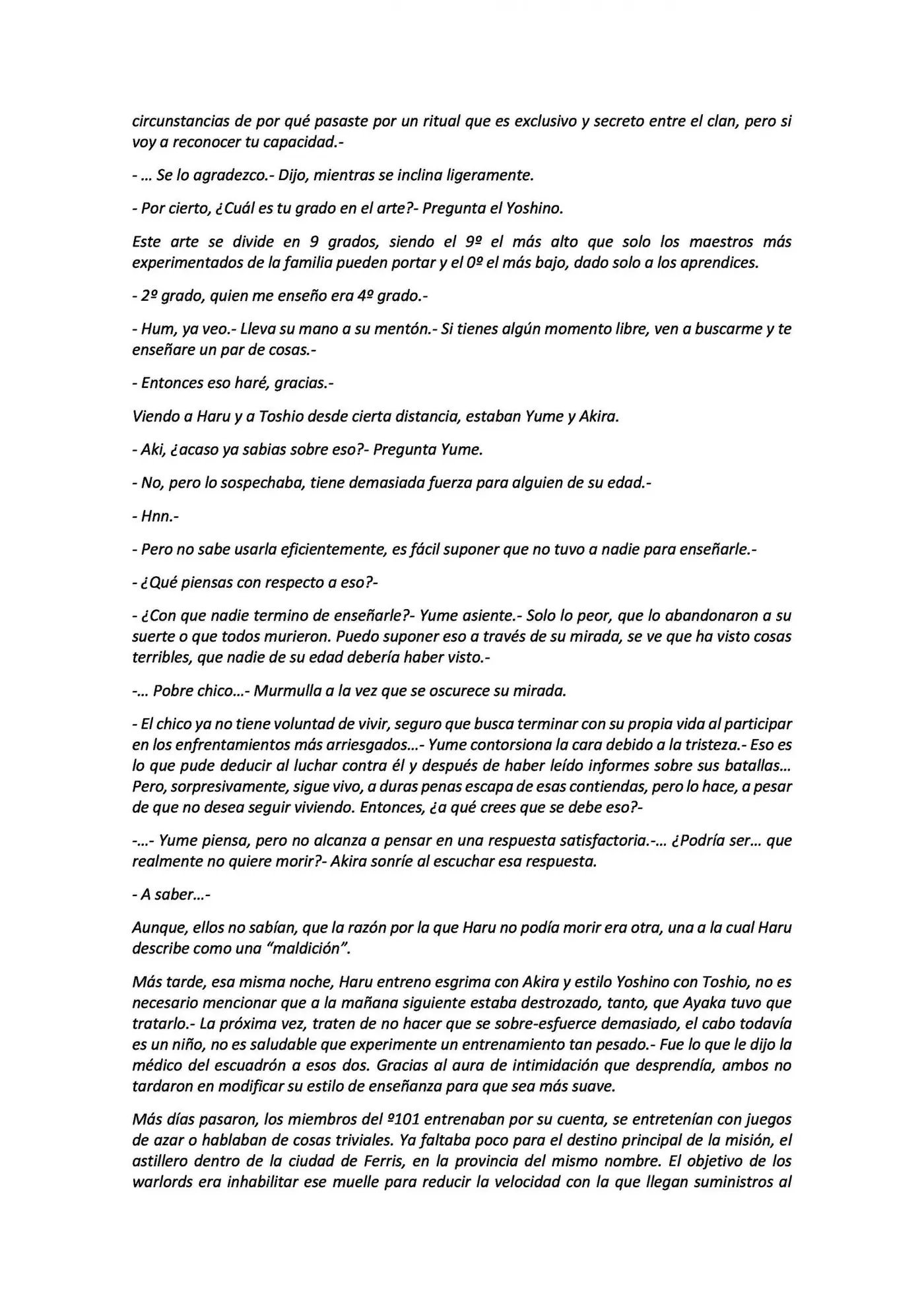 Hagane to Magic (Novela) - Capítulo 8 - Página 5 - LectorTMOo