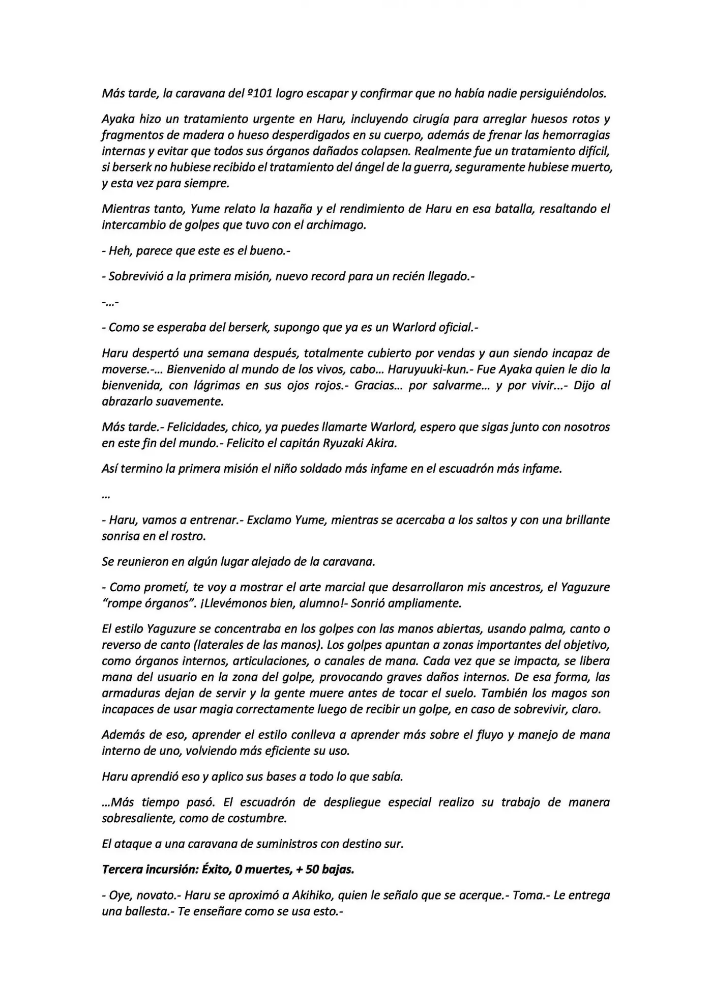 Hagane to Magic (Novela) - Capítulo 9 - Página 5 - LectorTMOo