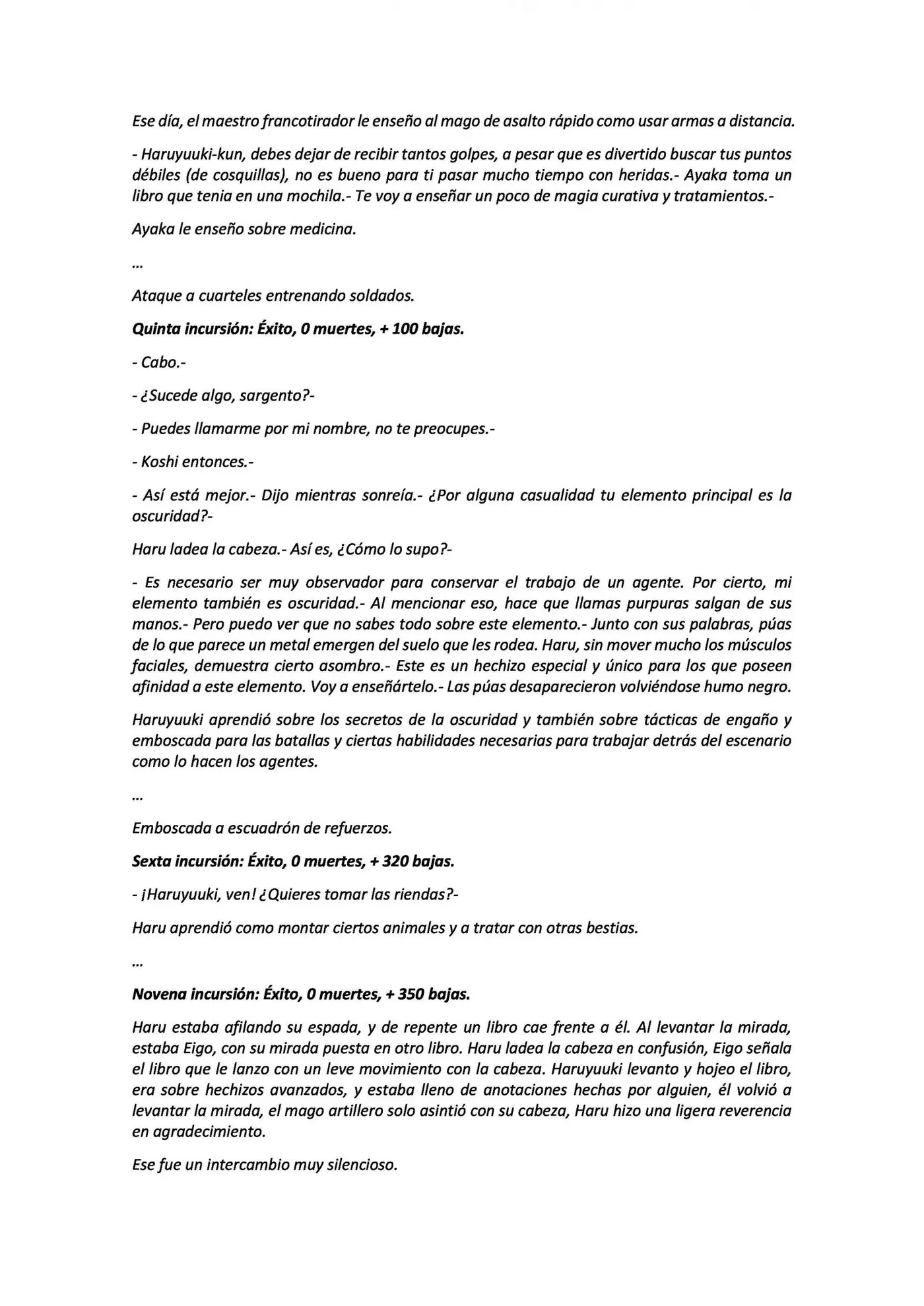 Hagane to Magic (Novela) - Capítulo 9 - Página 6 - LectorTMOo
