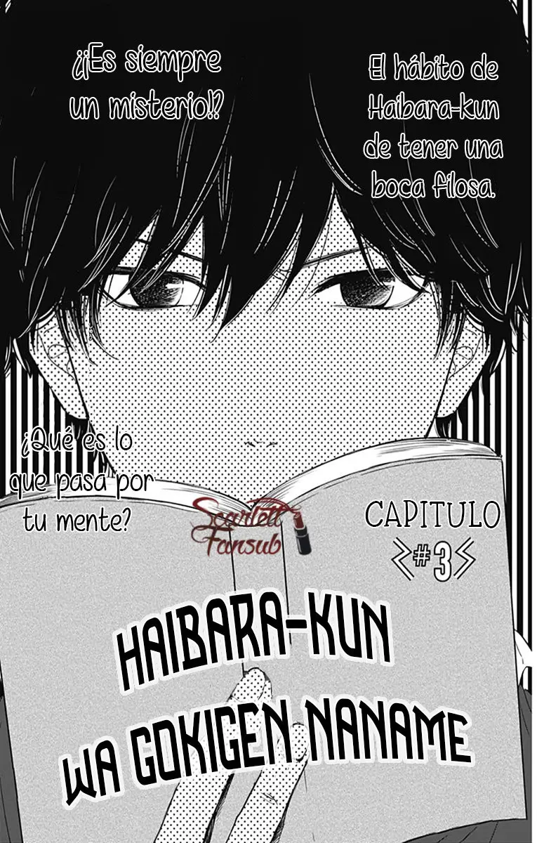Haibara-kun wa Gokigen Naname (2018) - Capítulo 3 - Página 4 - LectorTMOo