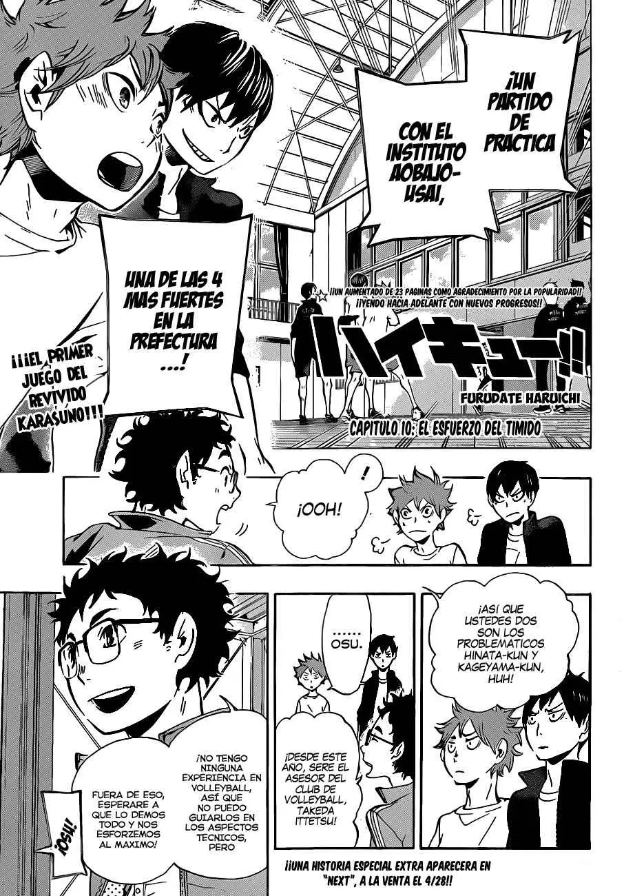 Haikyu!! (2012) - Capítulo 10 - Página 2 - LectorTMOo
