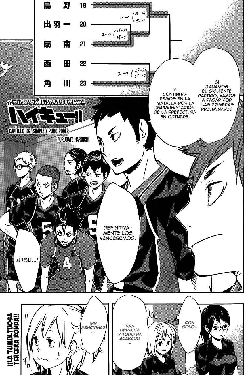Haikyu!! (2012) - Capítulo 102 - Página 2 - LectorTMOo