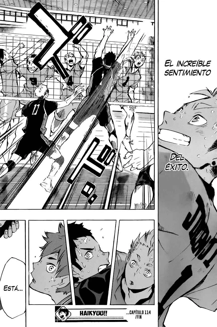 Haikyu!! (2012) - Capítulo 114 - Página 22 - LectorTMOo