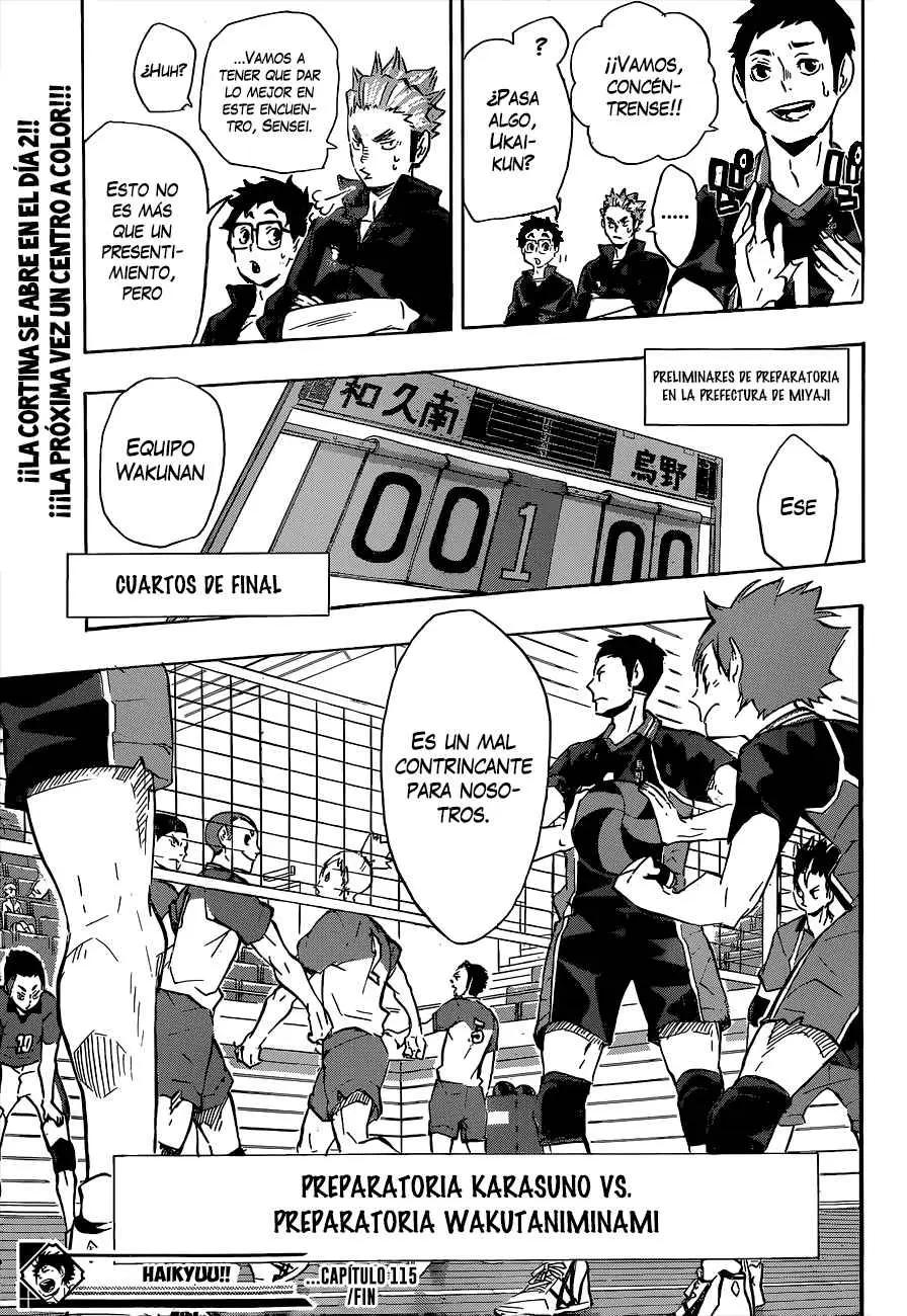 Haikyu!! (2012) - Capítulo 115 - Página 21 - LectorTMOo