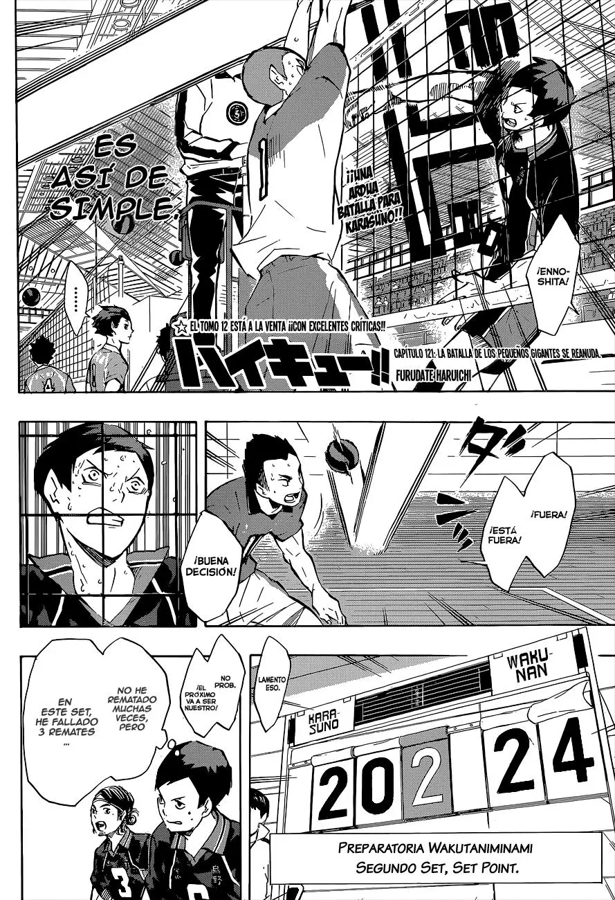 Haikyu!! (2012) - Capítulo 121 - Página 3 - LectorTMOo