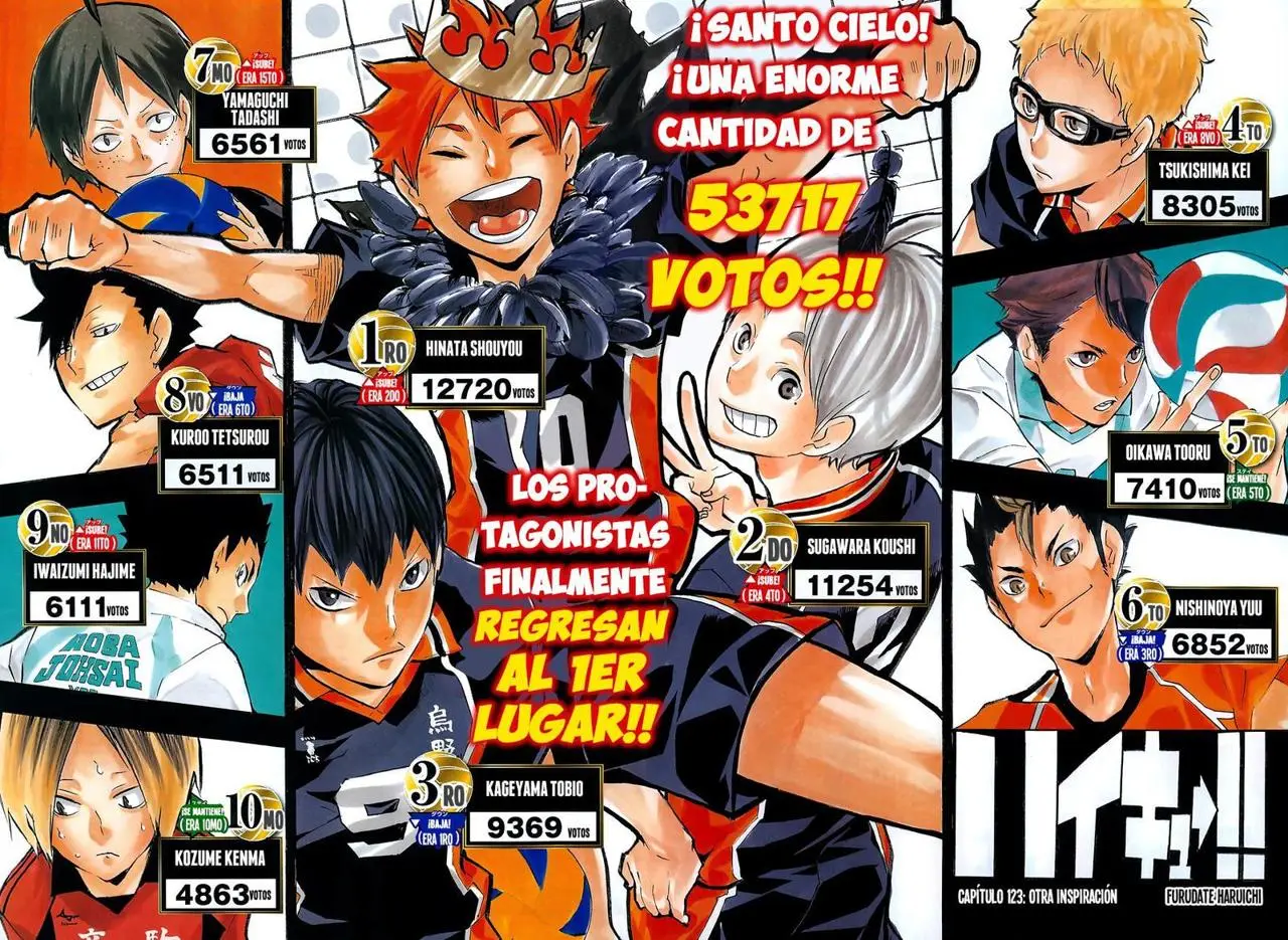 Haikyu!! (2012) - Capítulo 123 - Página 3 - LectorTMOo