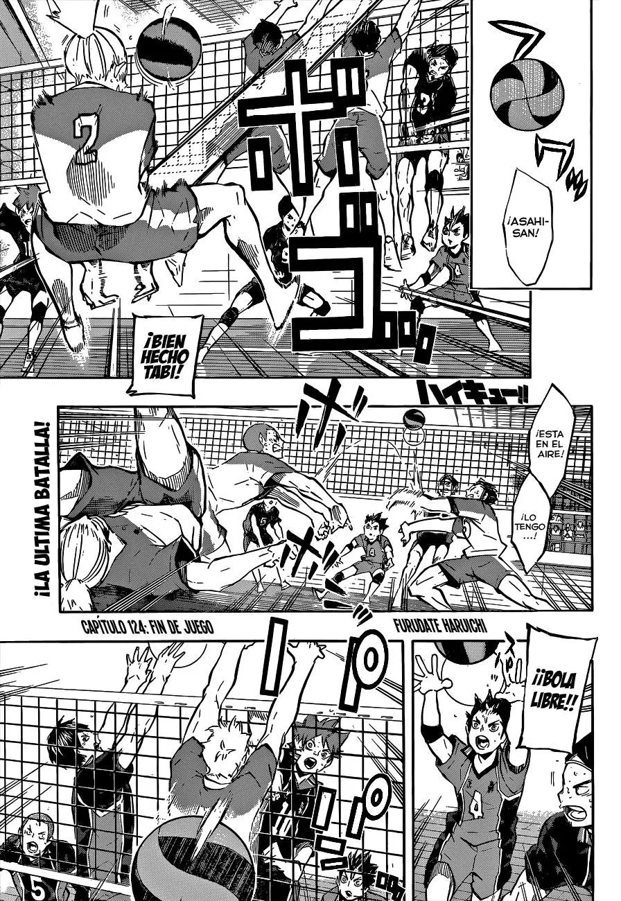 Haikyu!! (2012) - Capítulo 124 - Página 2 - LectorTMOo