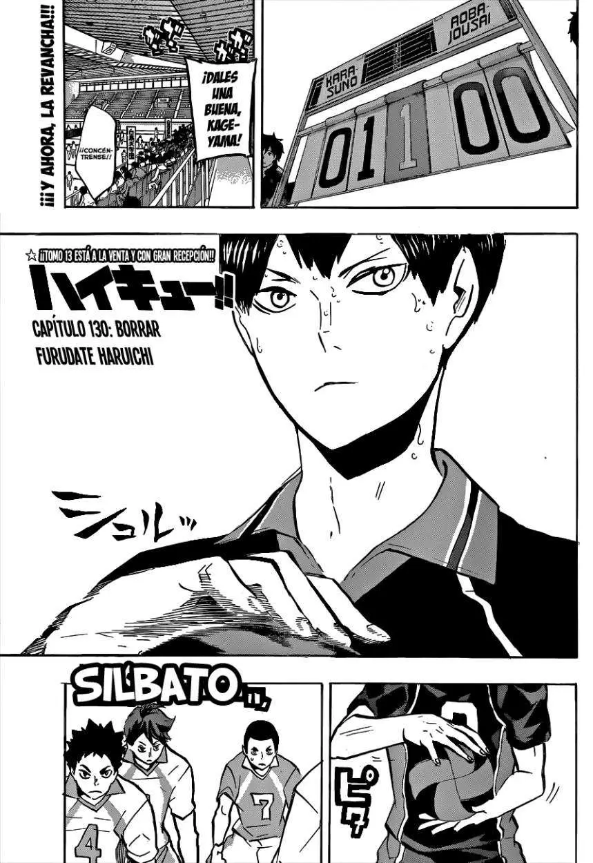 Haikyu!! (2012) - Capítulo 130 - Página 2 - LectorTMOo