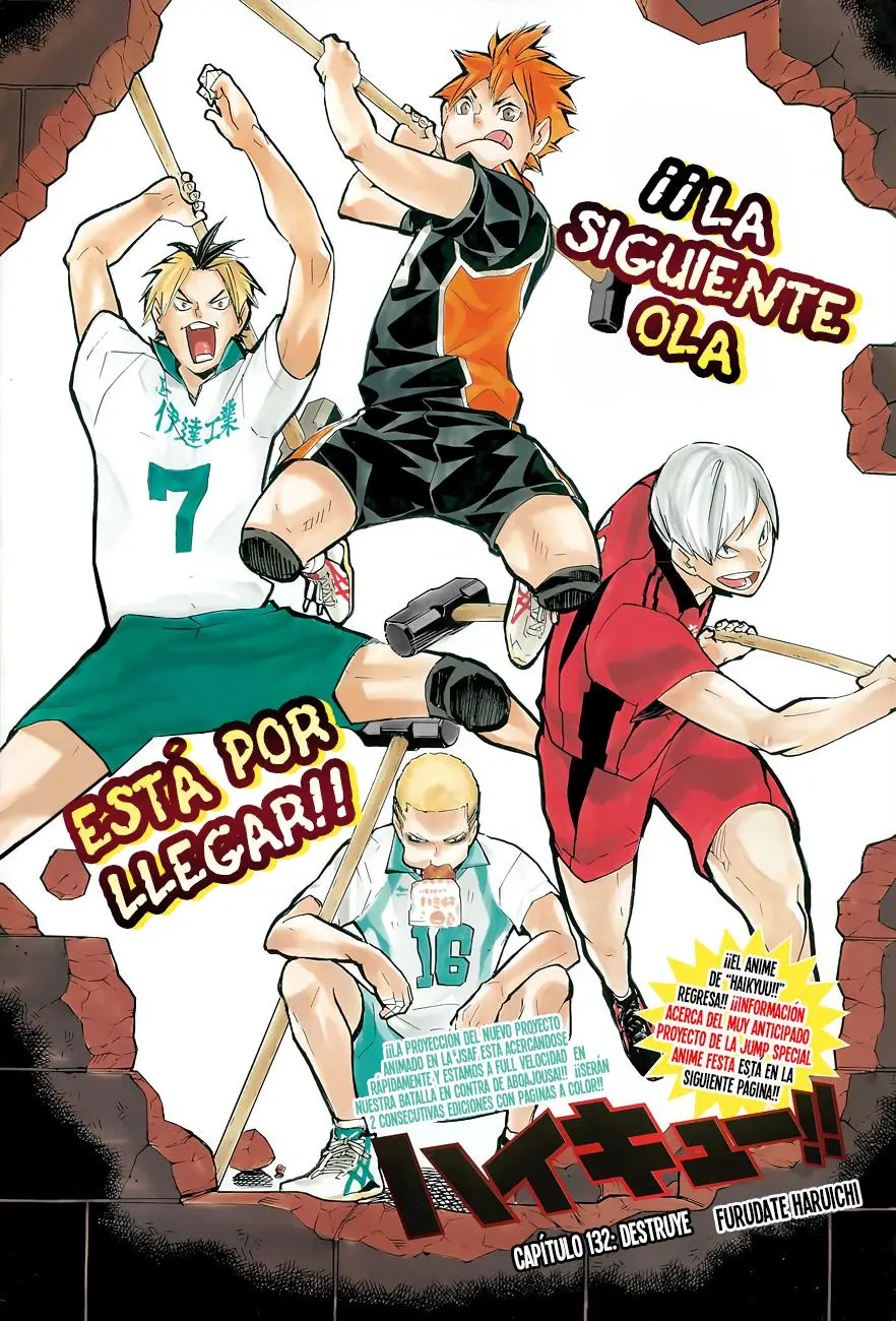 Haikyu!! (2012) - Capítulo 132 - Página 2 - LectorTMOo