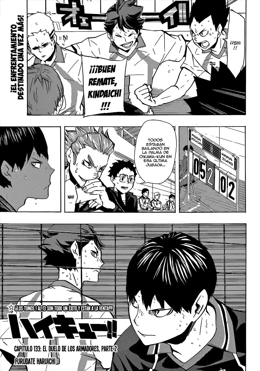 Haikyu!! (2012) - Capítulo 133 - Página 2 - LectorTMOo
