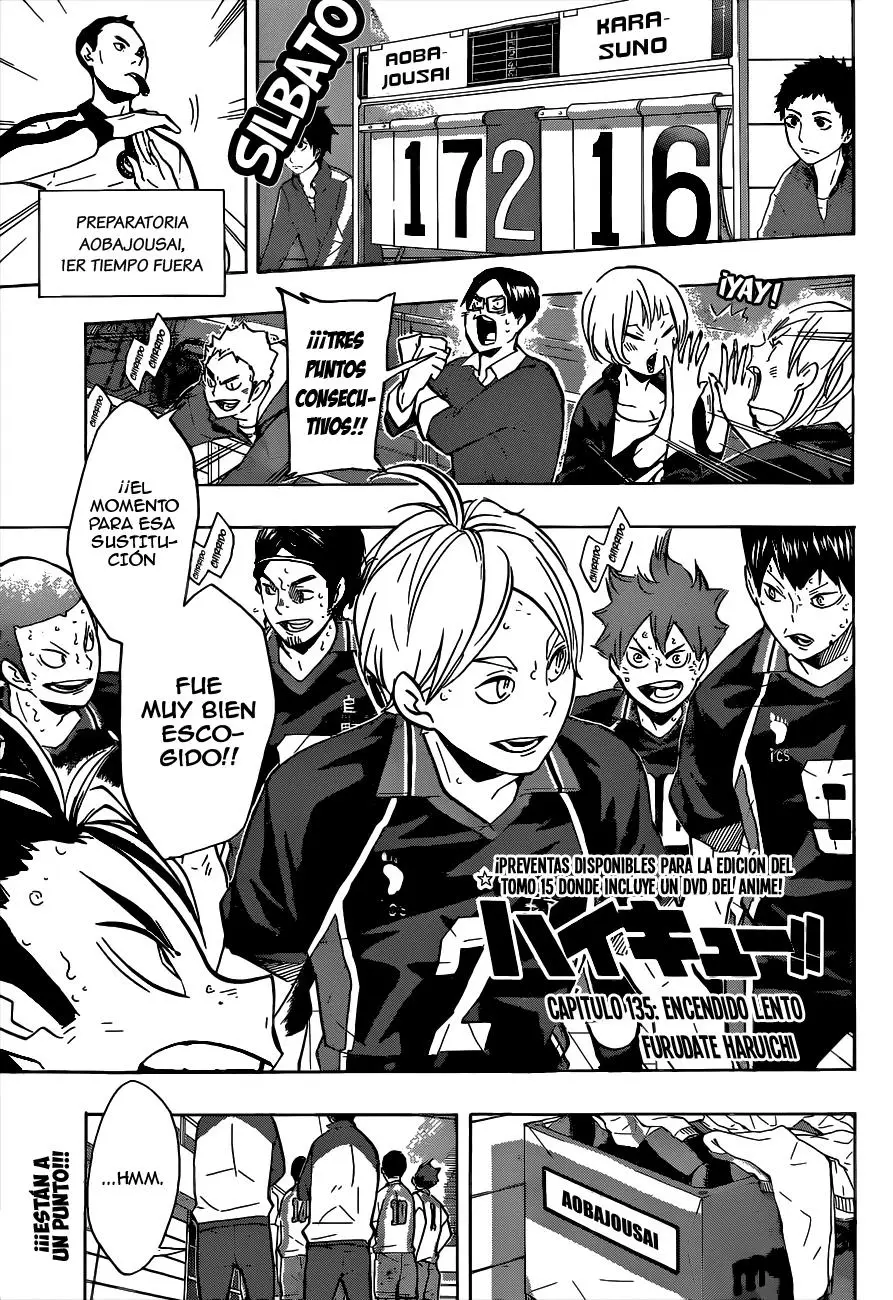 Haikyu!! (2012) - Capítulo 135 - Página 3 - LectorTMOo