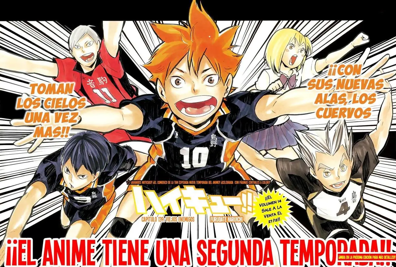 Haikyu!! (2012) - Capítulo 139 - Página 2 - LectorTMOo
