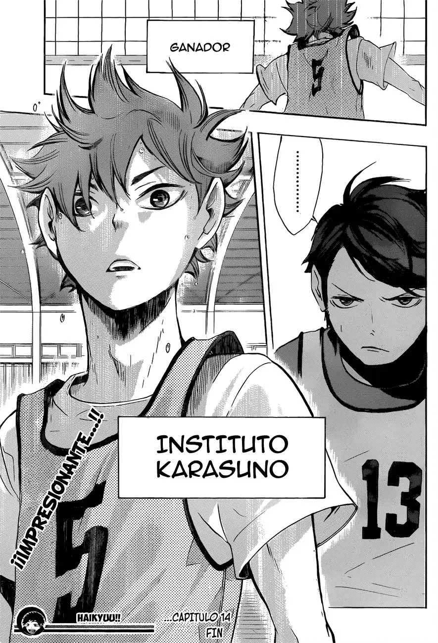 Haikyu!! (2012) - Capítulo 14 - Página 19 - LectorTMOo