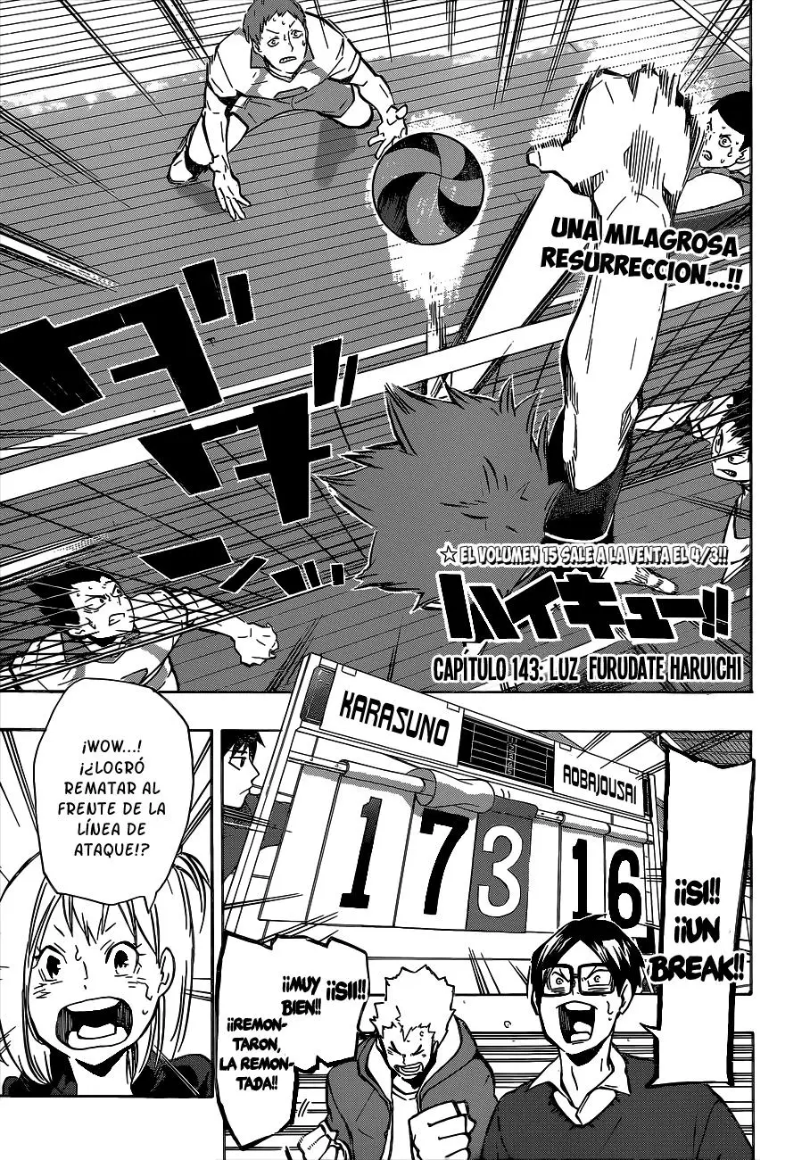 Haikyu!! (2012) - Capítulo 143 - Página 2 - LectorTMOo