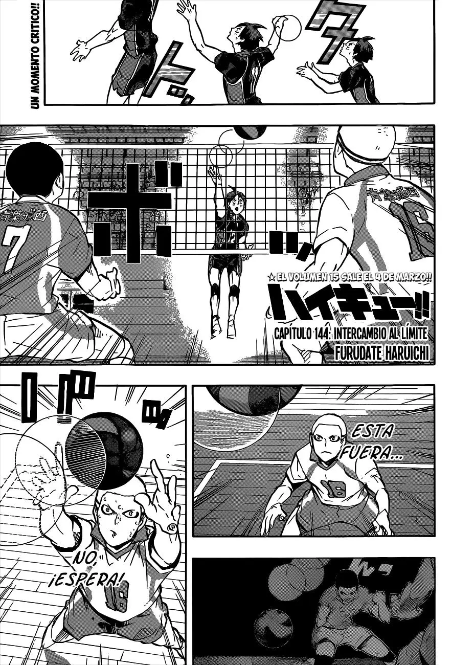 Haikyu!! (2012) - Capítulo 144 - Página 2 - LectorTMOo