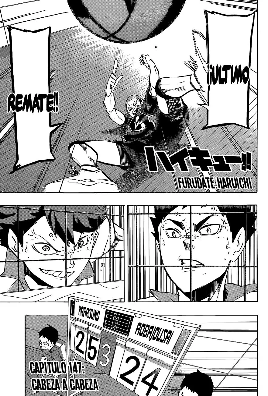 Haikyu!! (2012) - Capítulo 147 - Página 2 - LectorTMOo