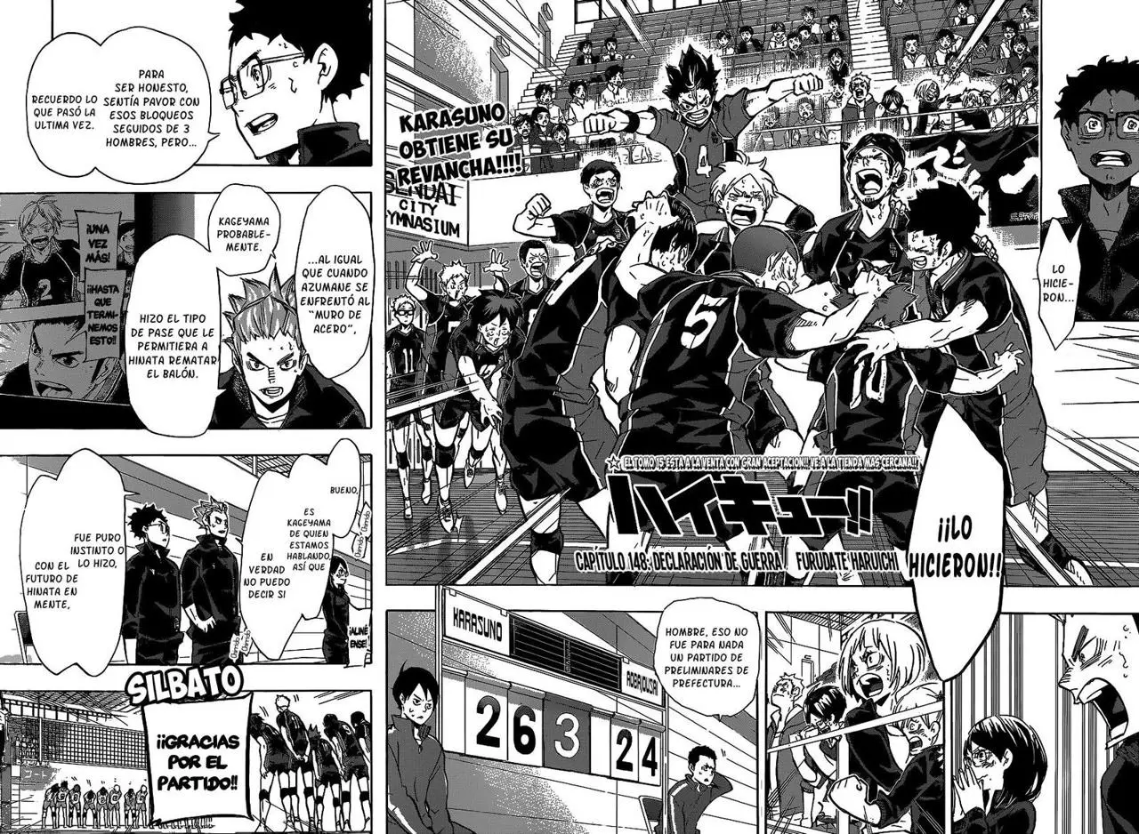 Haikyu!! (2012) - Capítulo 148 - Página 3 - LectorTMOo