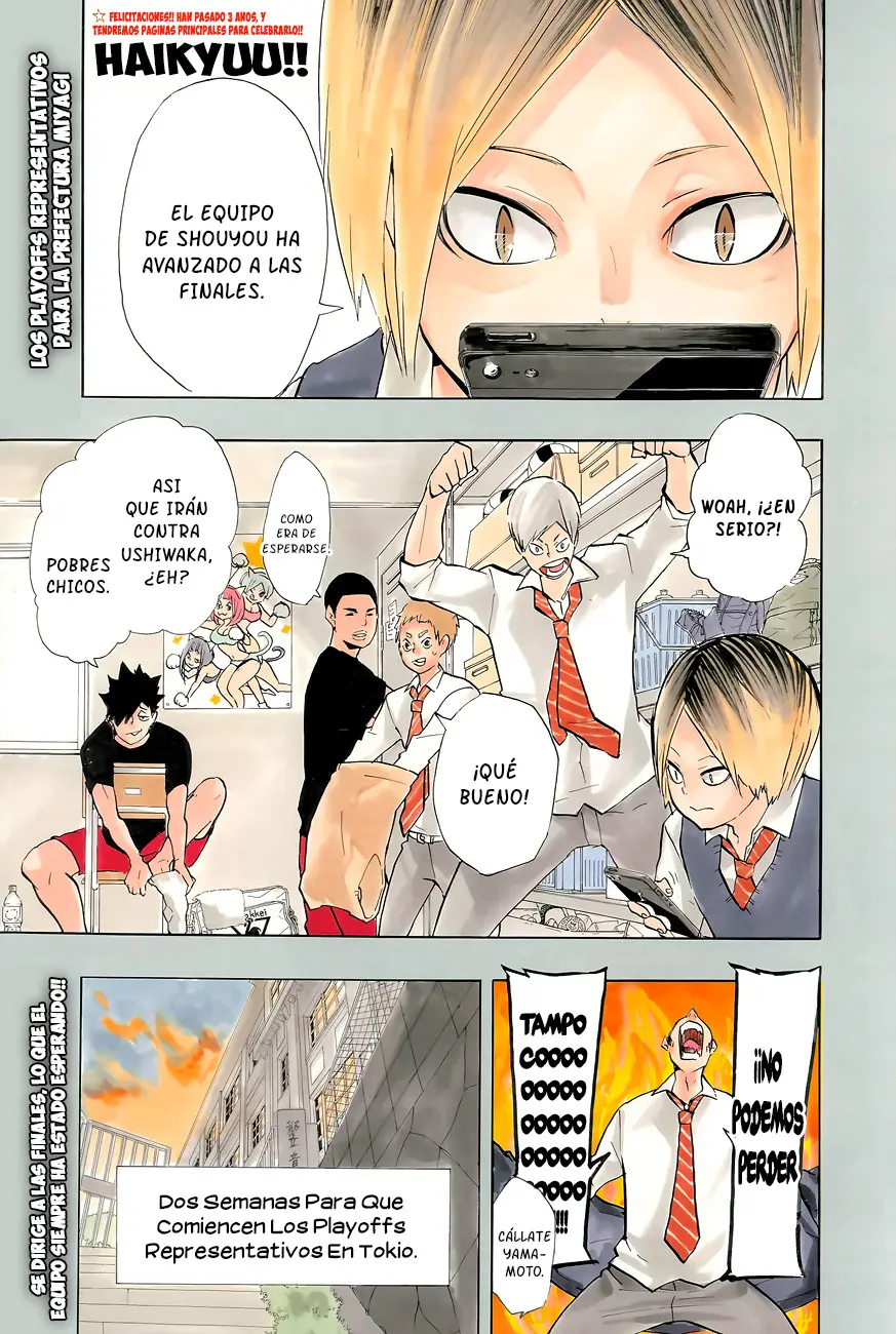 Haikyu!! (2012) - Capítulo 150 - Página 3 - LectorTMOo