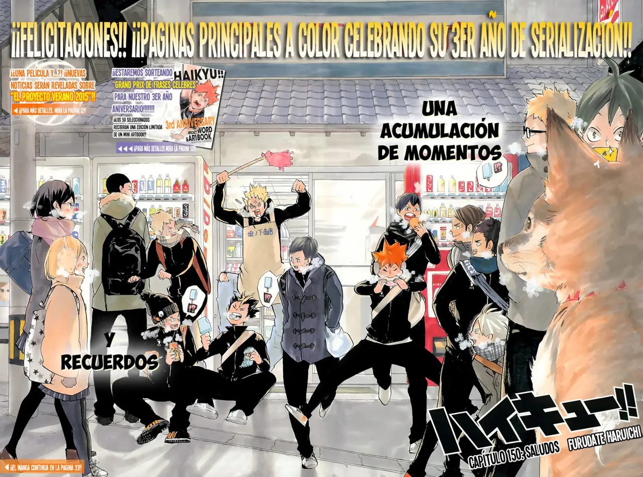 Haikyu!! (2012) - Capítulo 150 - Página 4 - LectorTMOo