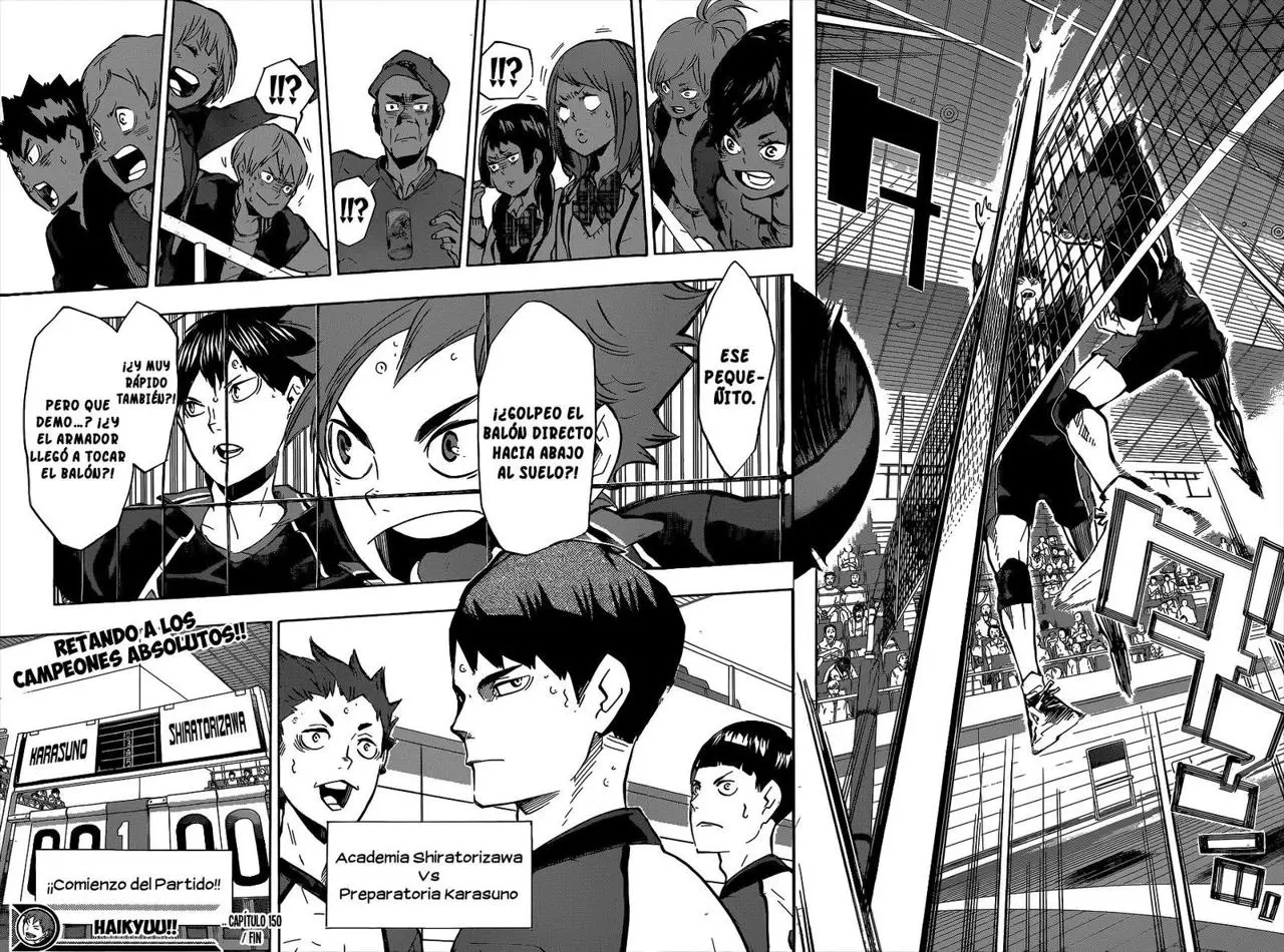 Haikyu!! (2012) - Capítulo 150 - Página 19 - LectorTMOo