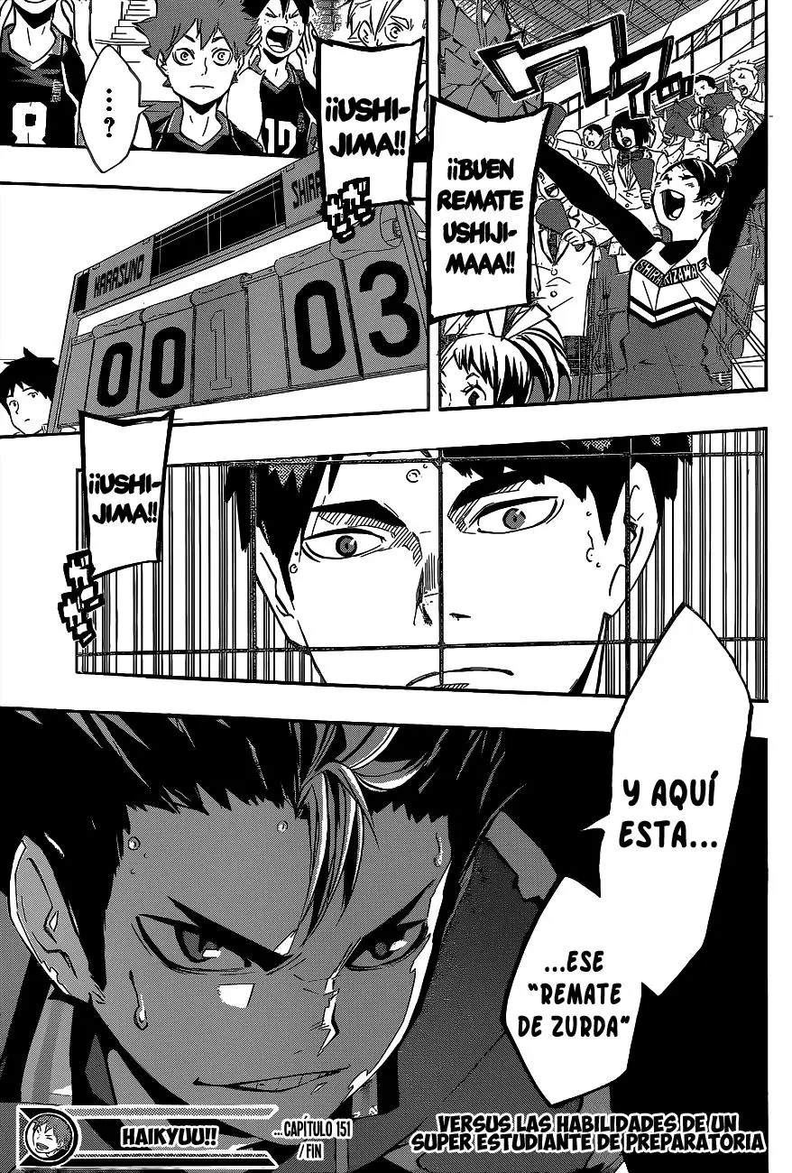 Haikyu!! (2012) - Capítulo 151 - Página 18 - LectorTMOo