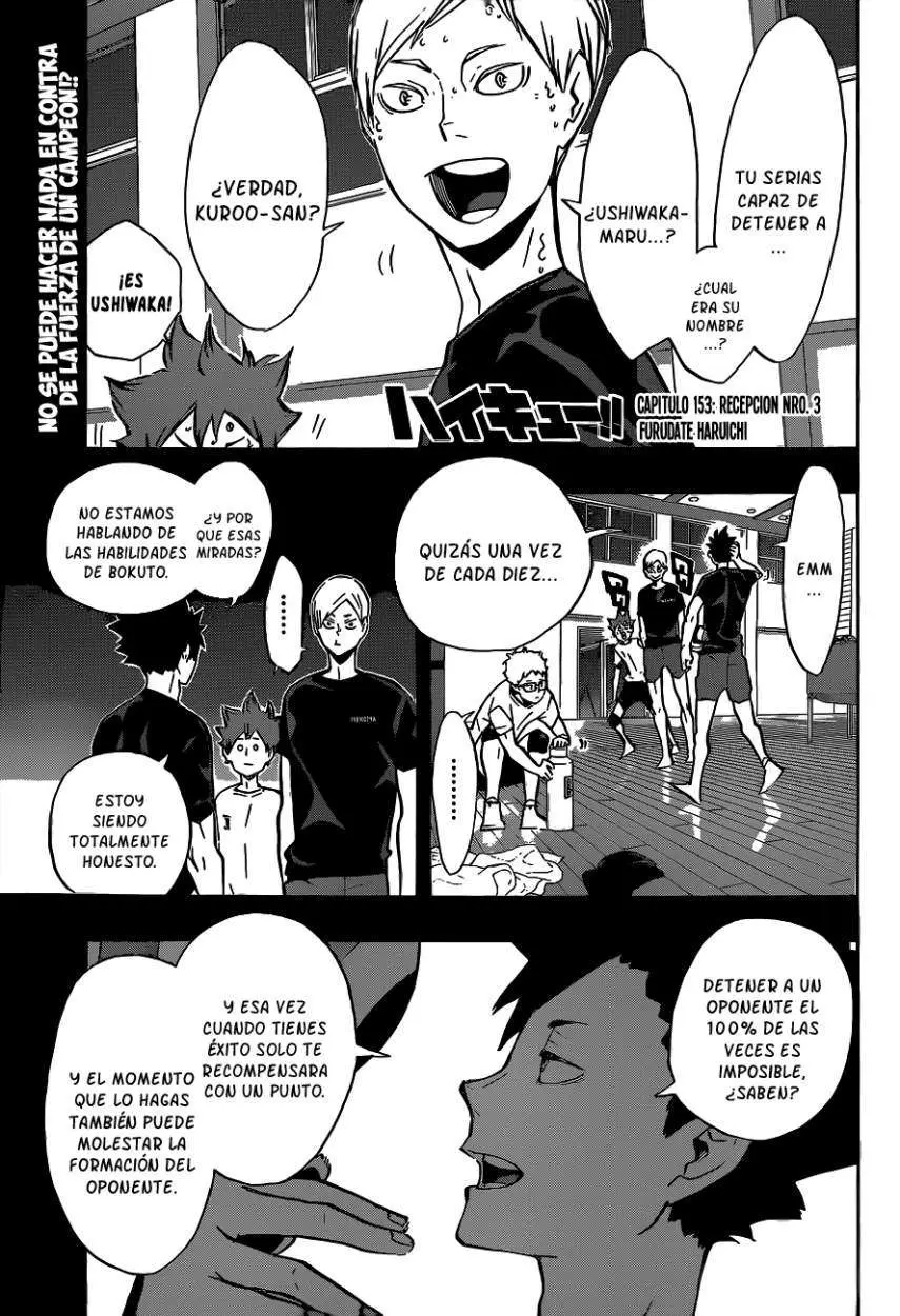 Haikyu!! (2012) - Capítulo 153 - Página 2 - LectorTMOo