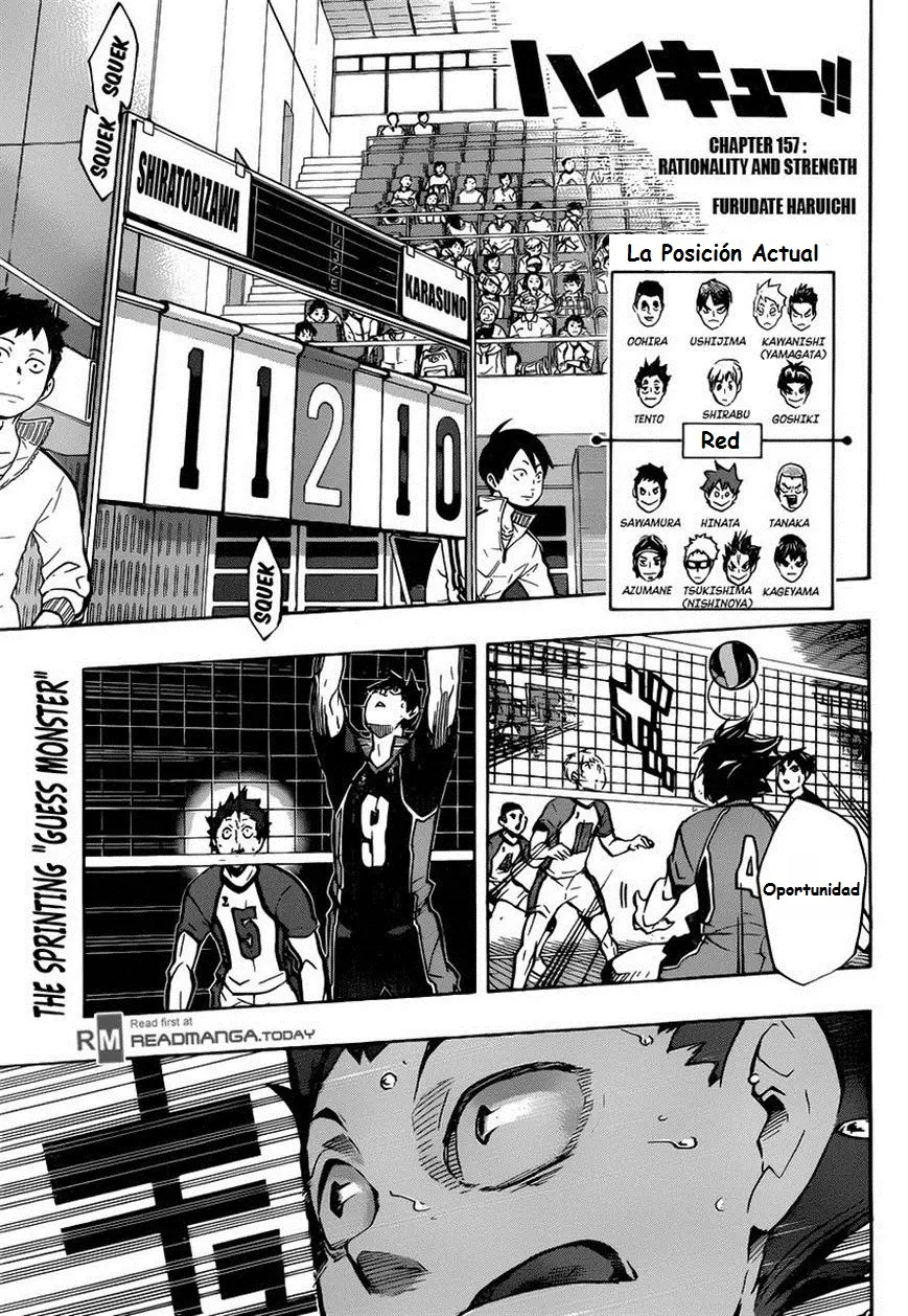 Haikyu!! (2012) - Capítulo 157 - Página 2 - LectorTMOo