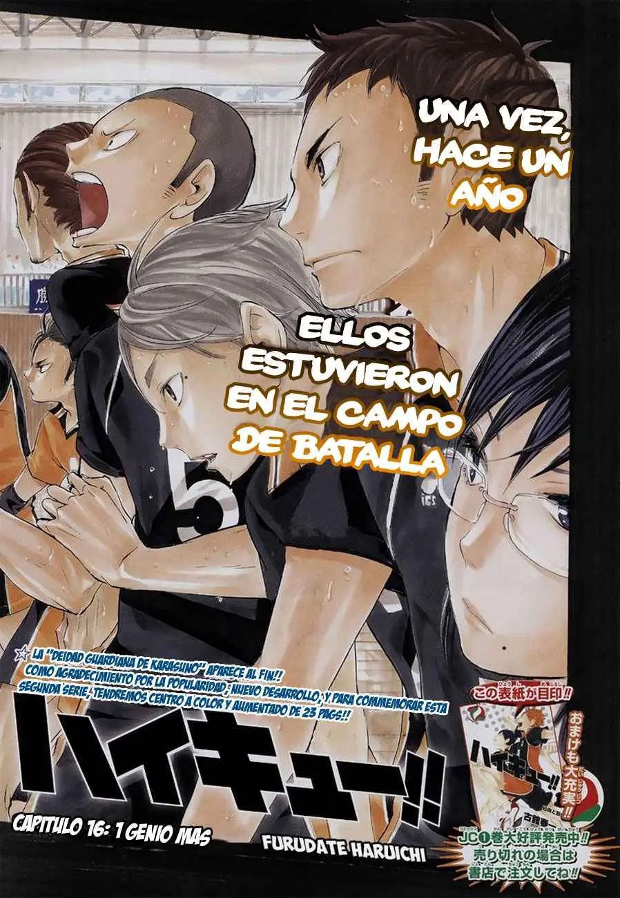 Haikyu!! (2012) - Capítulo 16 - Página 2 - LectorTMOo