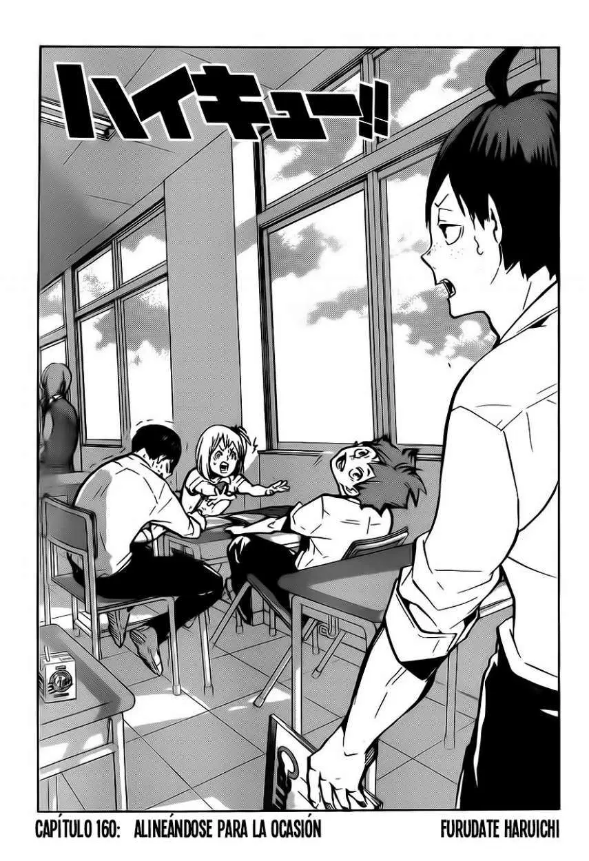Haikyu!! (2012) - Capítulo 160 - Página 2 - LectorTMOo
