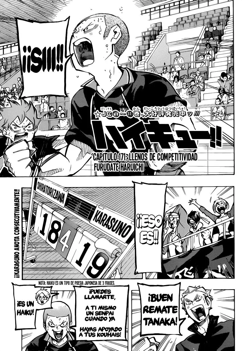 Haikyu!! (2012) - Capítulo 171 - Página 2 - LectorTMOo