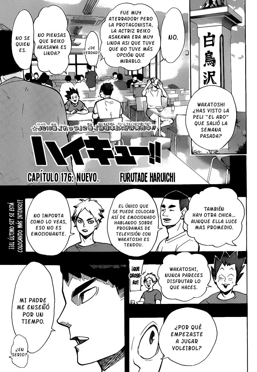 Haikyu!! (2012) - Capítulo 176 - Página 2 - LectorTMOo